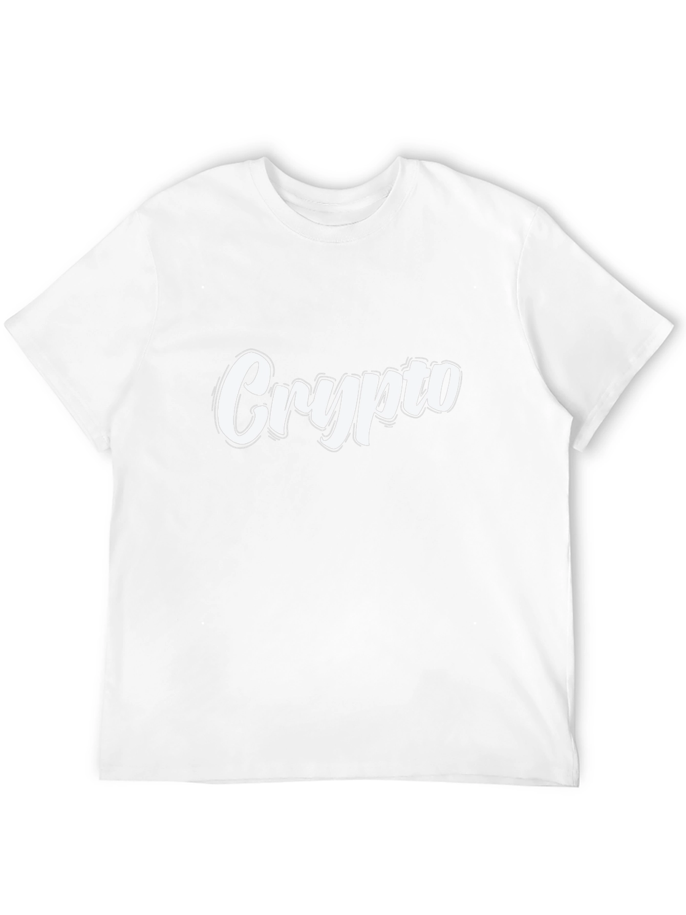 Crypto Black T-Shirt - Casual Graphic Tee
