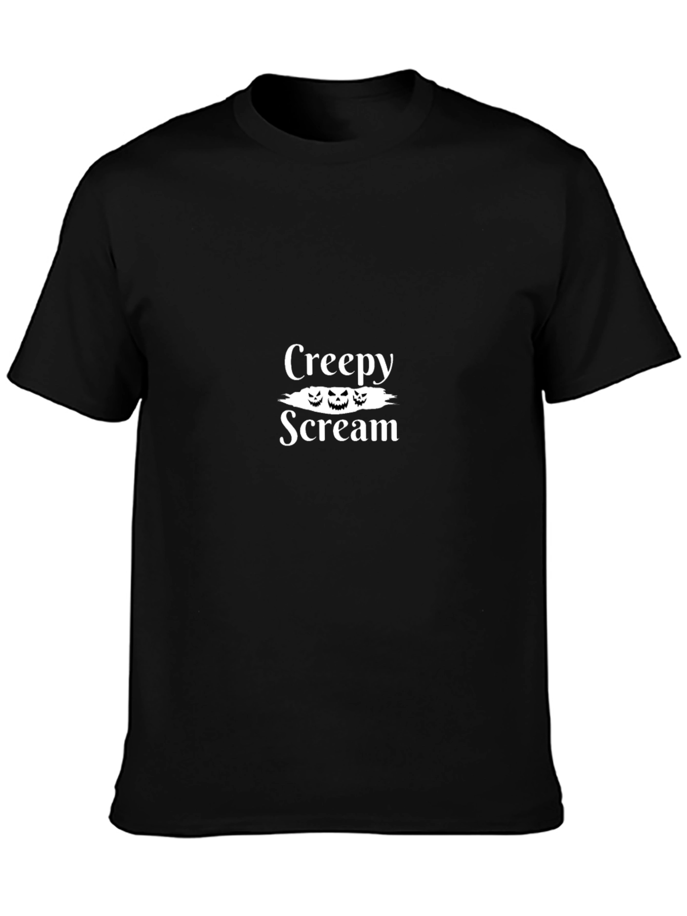 Creepy Scream Halloween T-Shirt