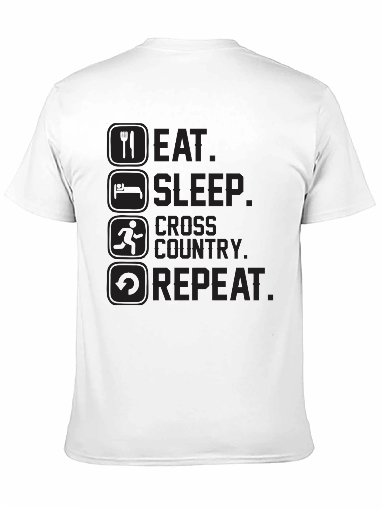 Eat Sleep Cross Country Repeat T-Shirt