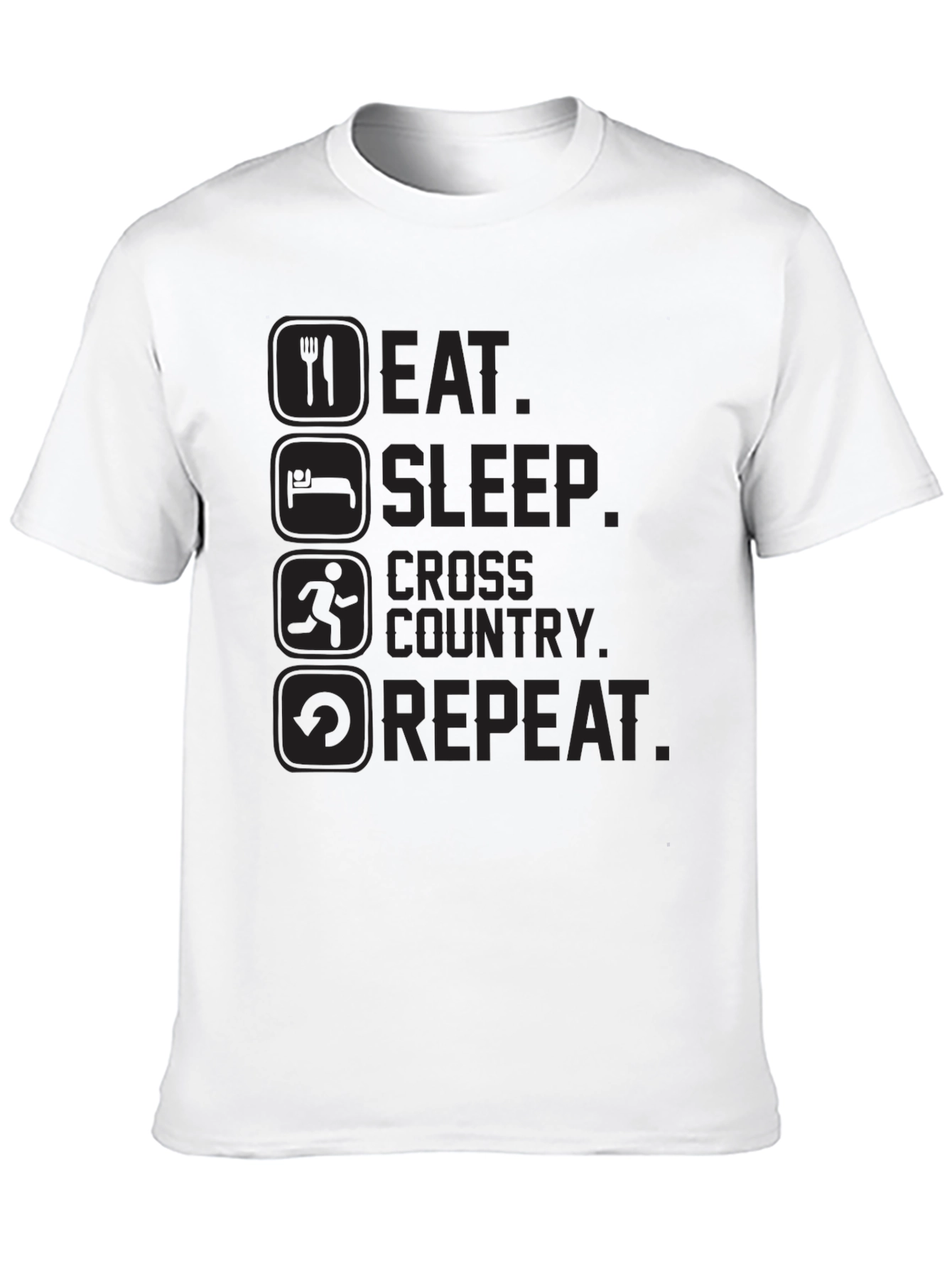 Eat Sleep Cross Country Repeat T-Shirt