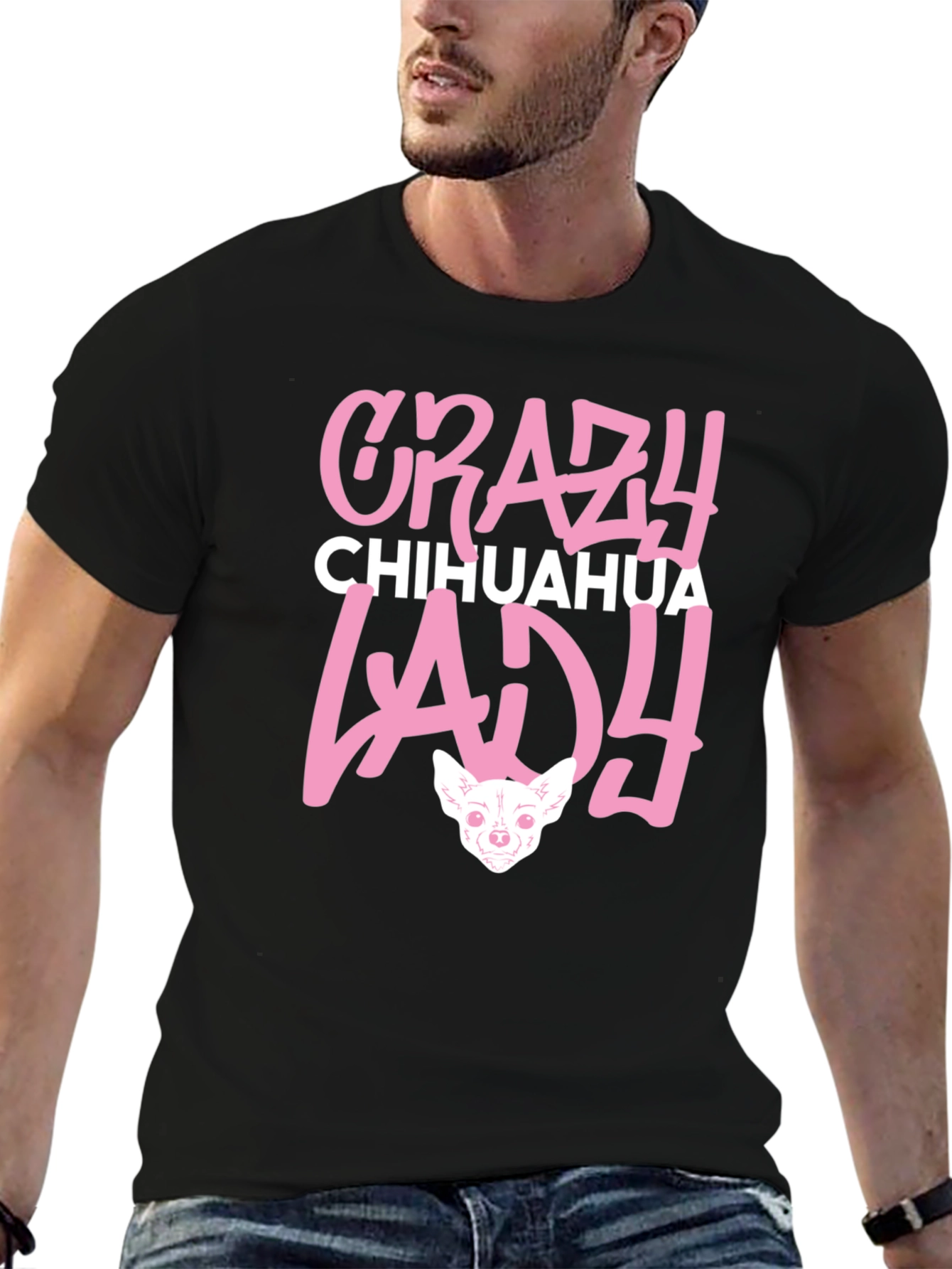 Crazy Chihuahua Lady T-Shirt - Funny Dog Lover Tee