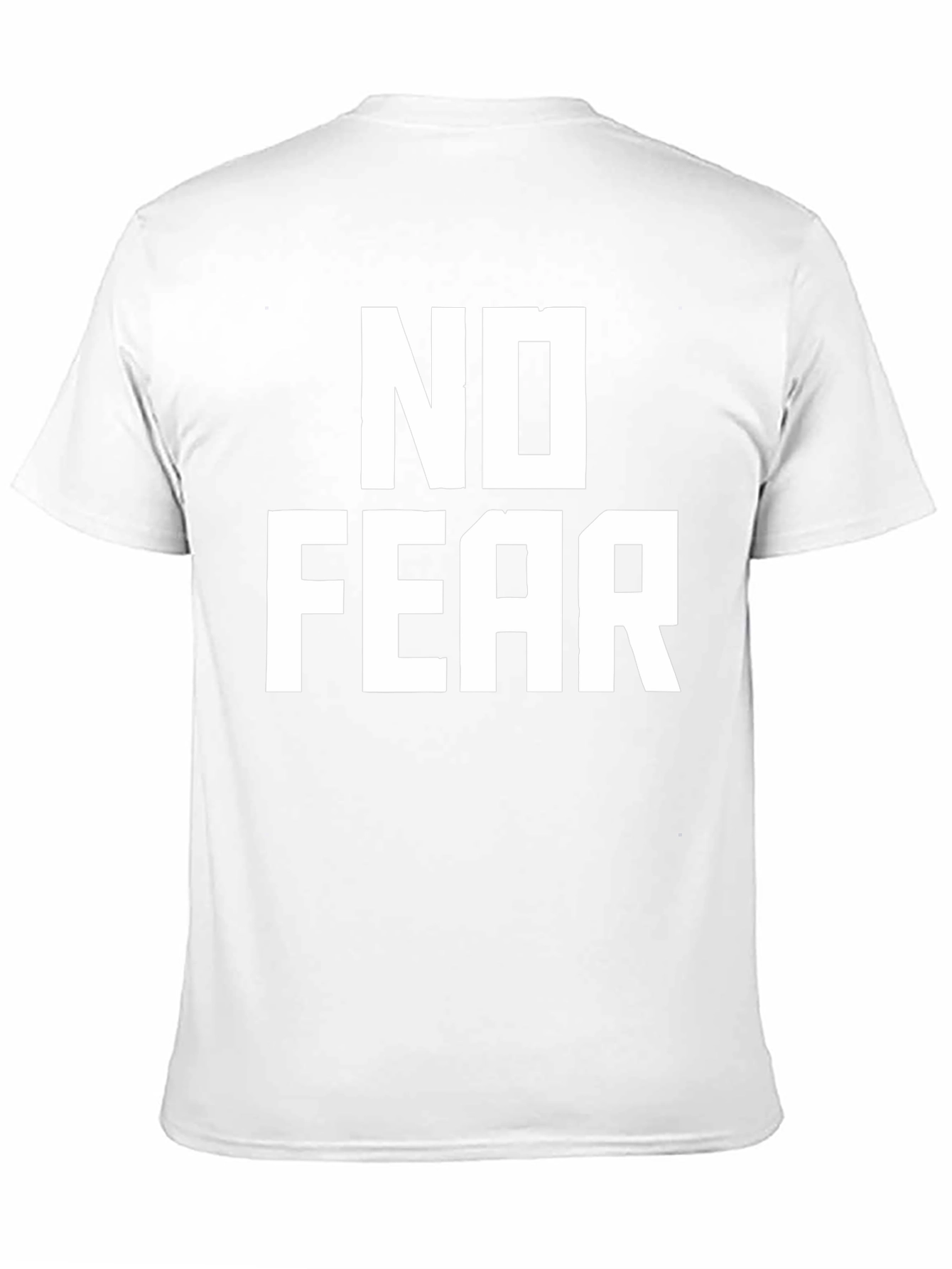 No Fear Graphic Print Black T-Shirt