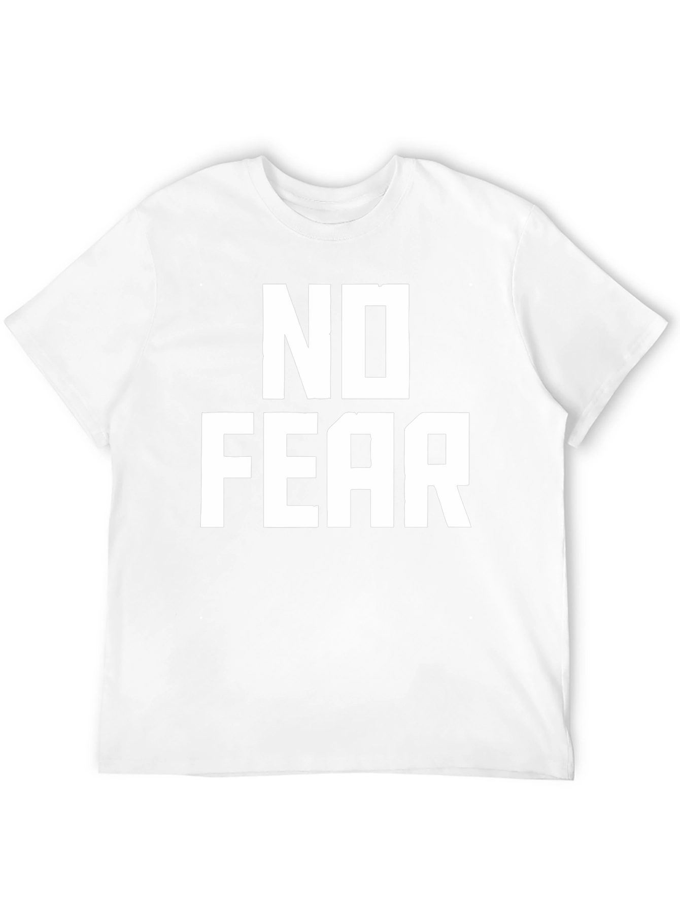 No Fear Graphic Print Black T-Shirt