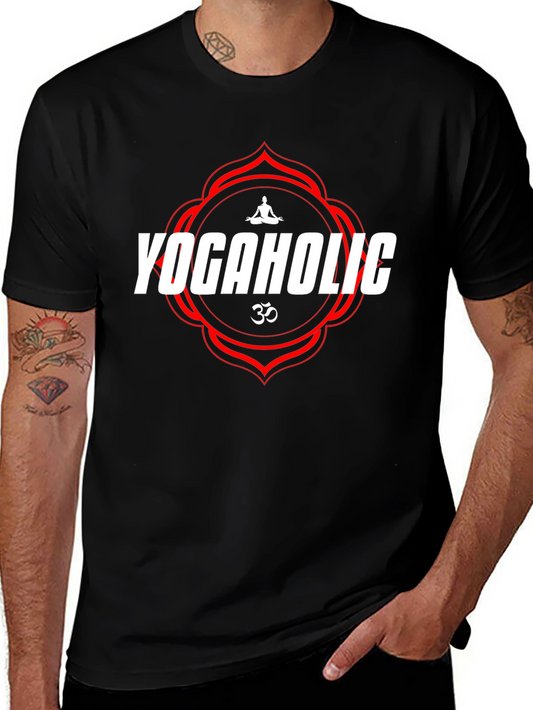 Yogaholic Graphic Tee - Yoga Lovers T-Shirt