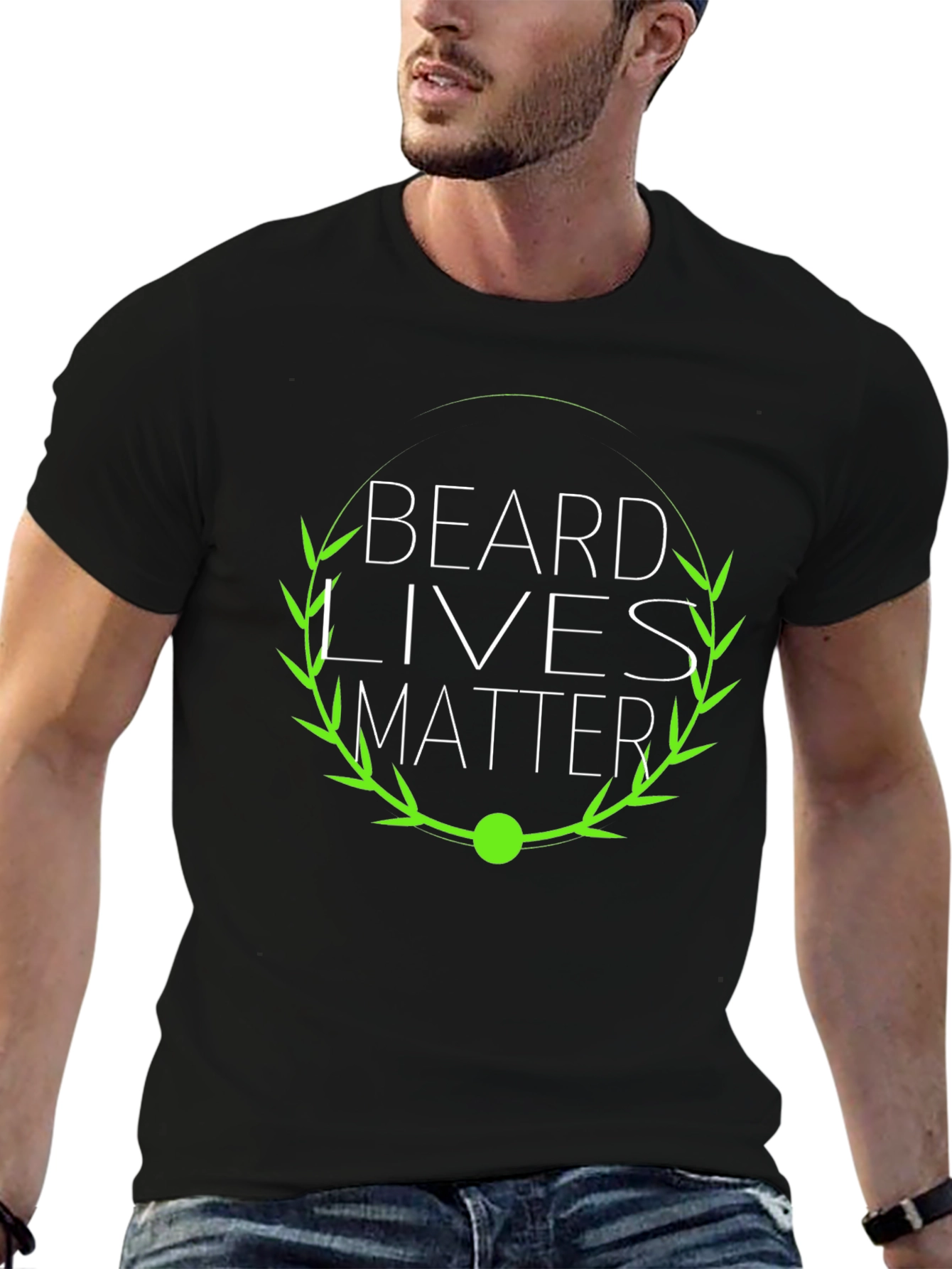 Beard Lives Matter Graphic T-Shirt