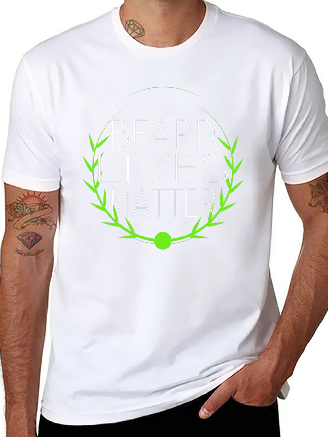 Beard Lives Matter Graphic T-Shirt