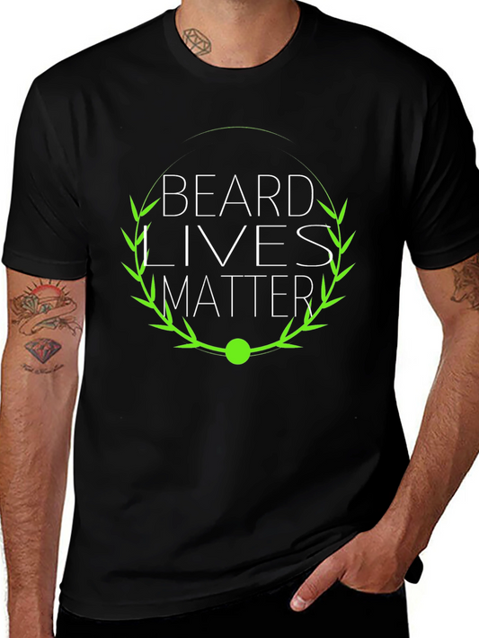 Beard Lives Matter Graphic T-Shirt