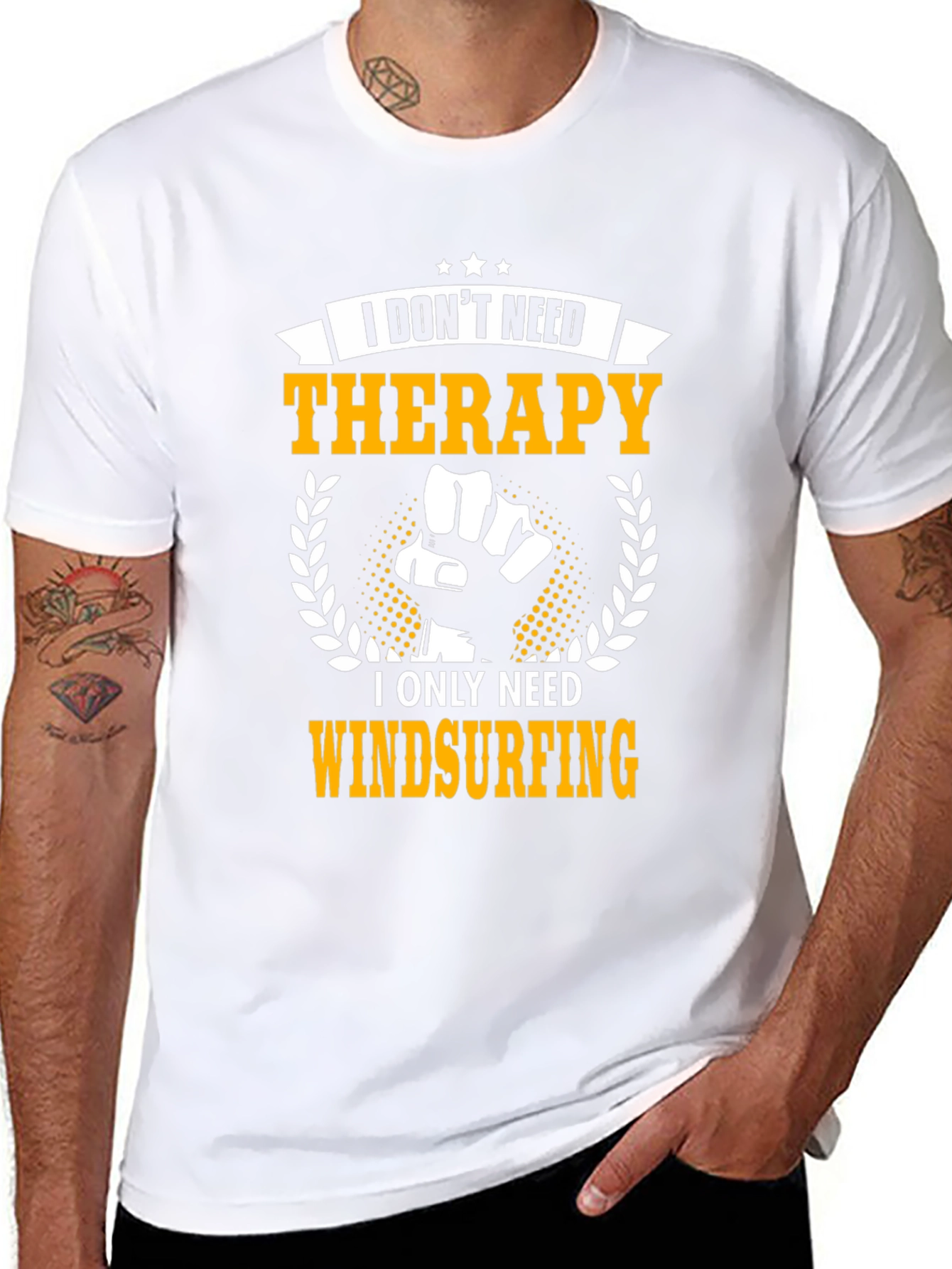 Windsurfing Therapy T-Shirt - Funny Hobby Tee