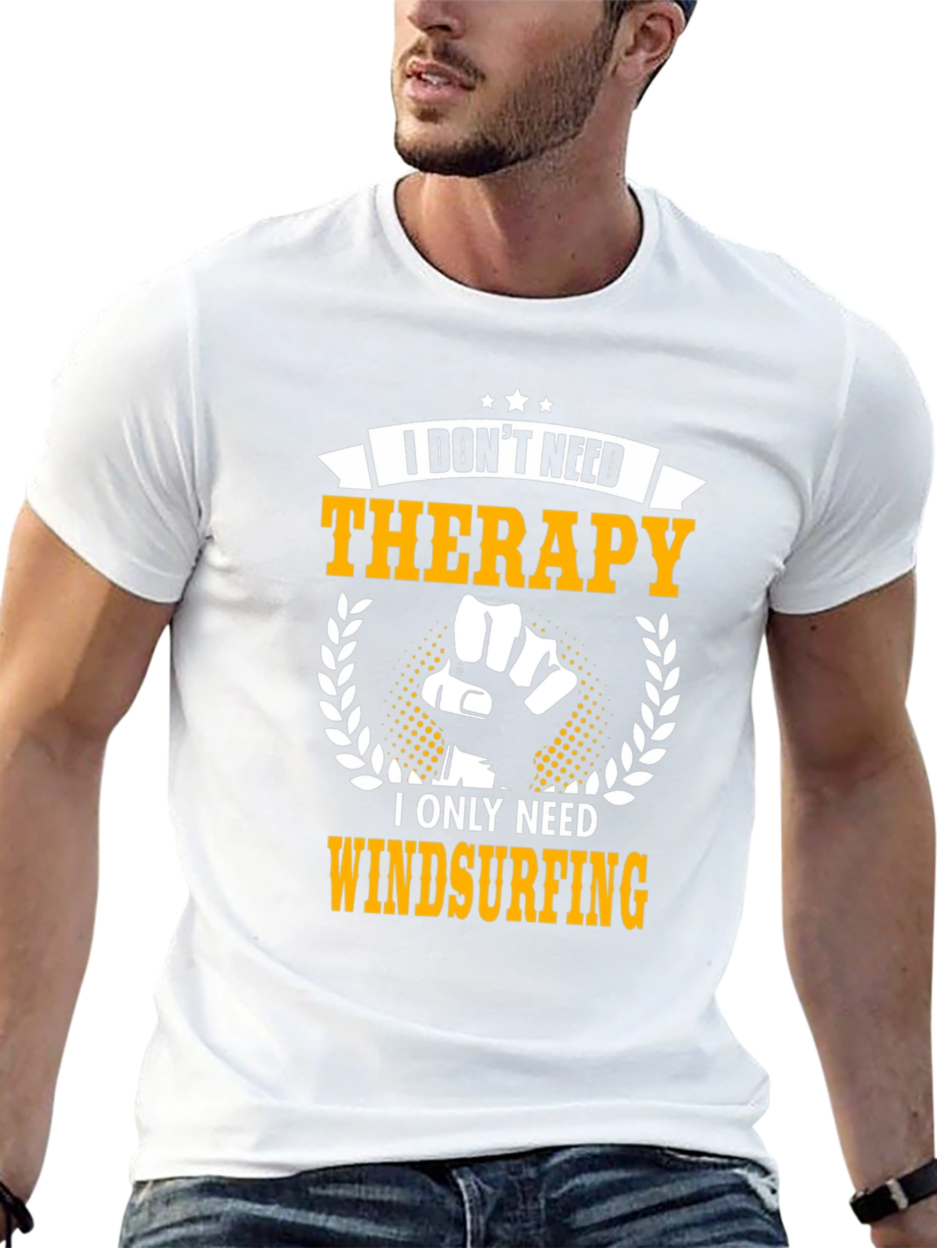 Windsurfing Therapy T-Shirt - Funny Hobby Tee
