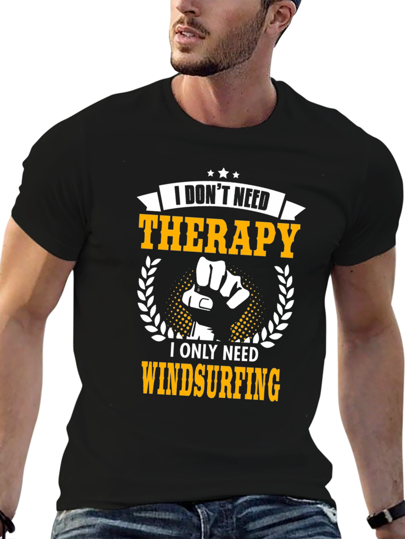 Windsurfing Therapy T-Shirt - Funny Hobby Tee