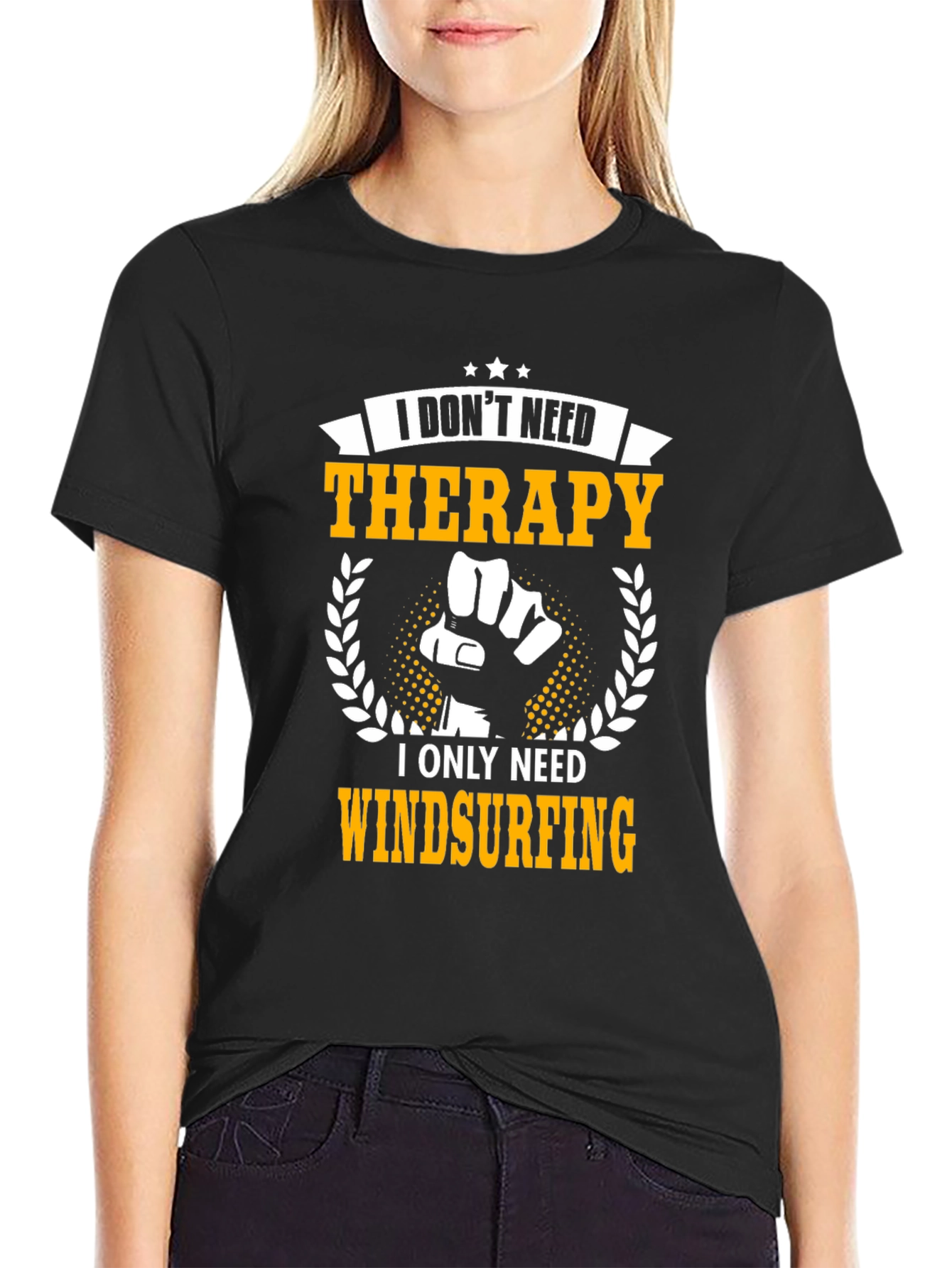 Windsurfing Therapy T-Shirt - Funny Hobby Tee