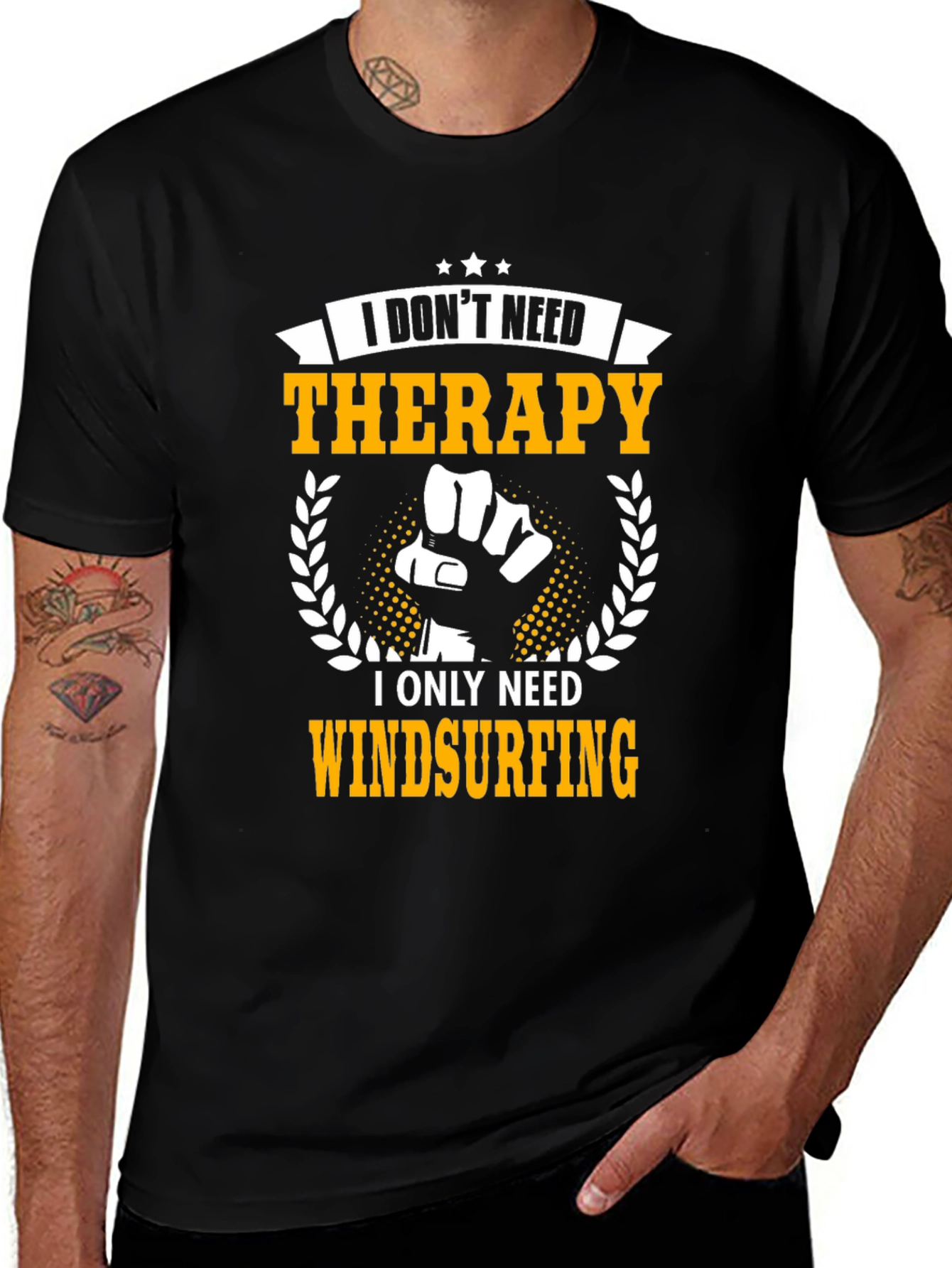 Windsurfing Therapy T-Shirt - Funny Hobby Tee