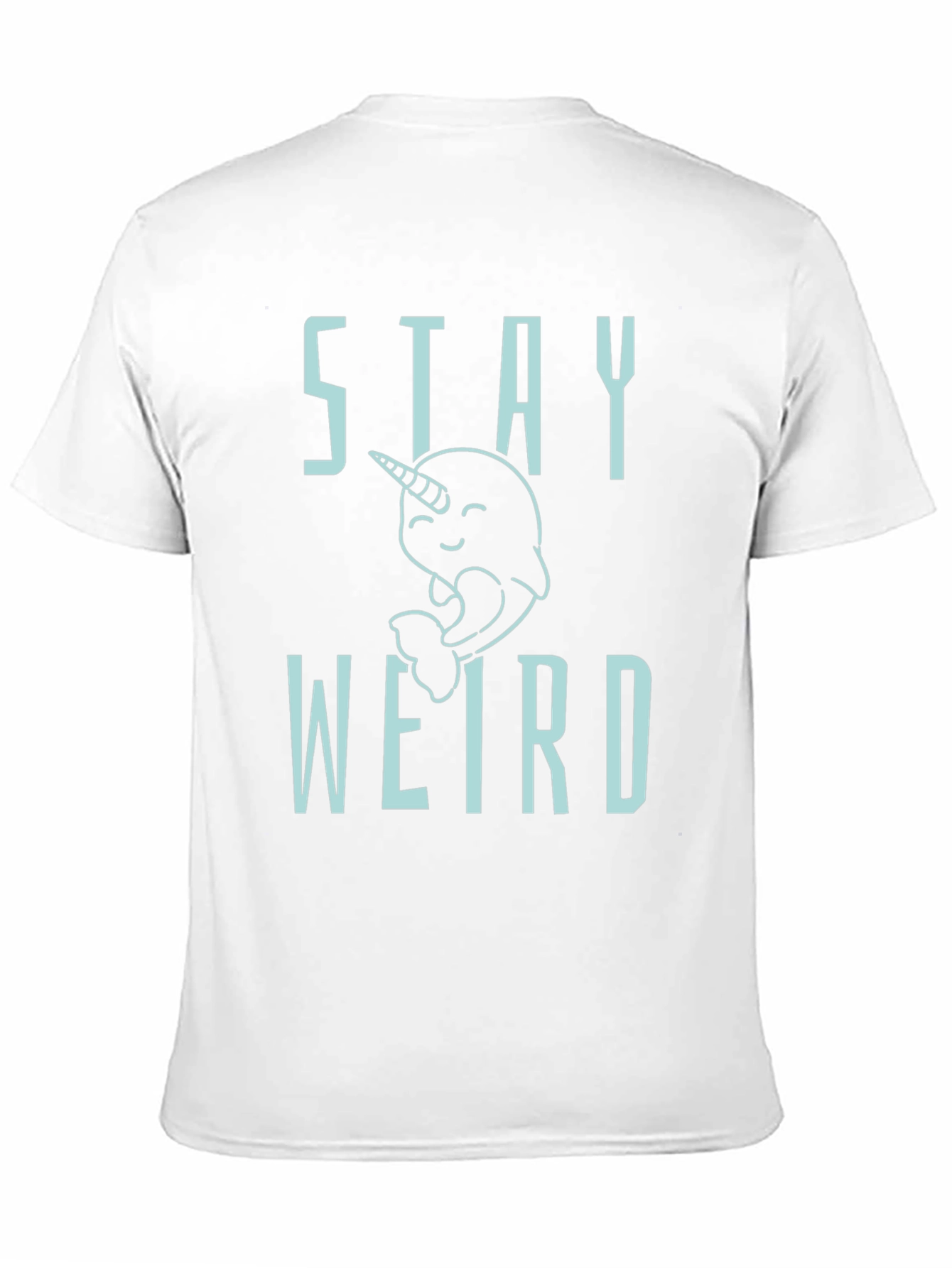 Stay Weird Narwhal Graphic T-Shirt