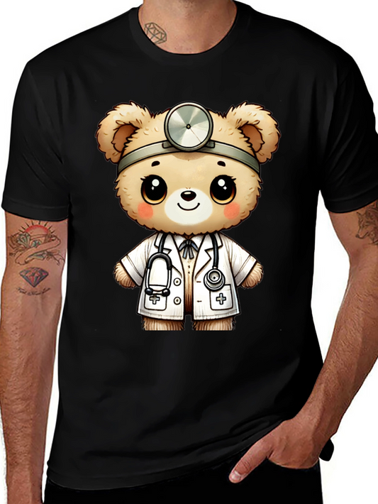 Doctor Teddy Bear Graphic T-Shirt