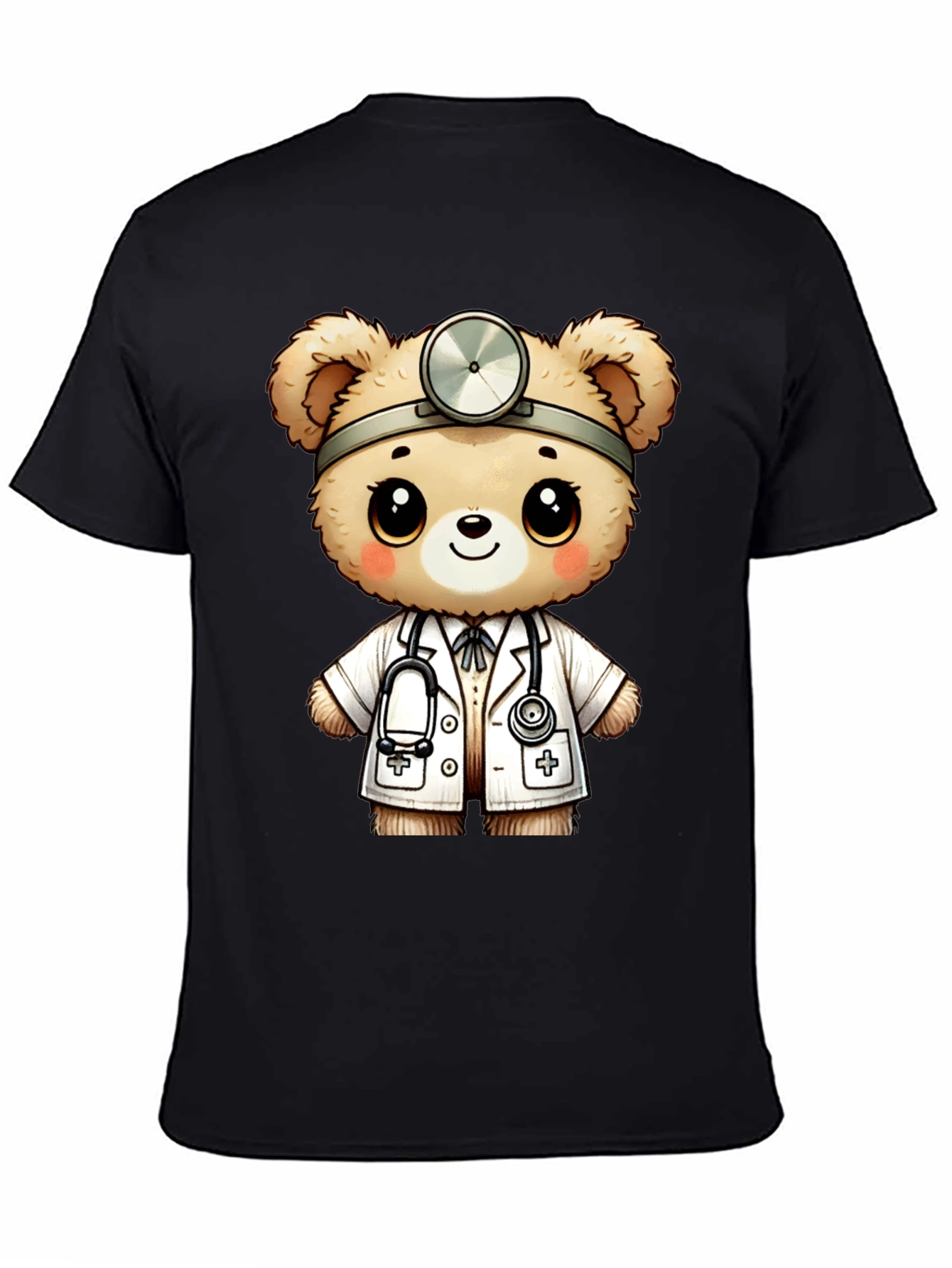 Doctor Teddy Bear Graphic T-Shirt