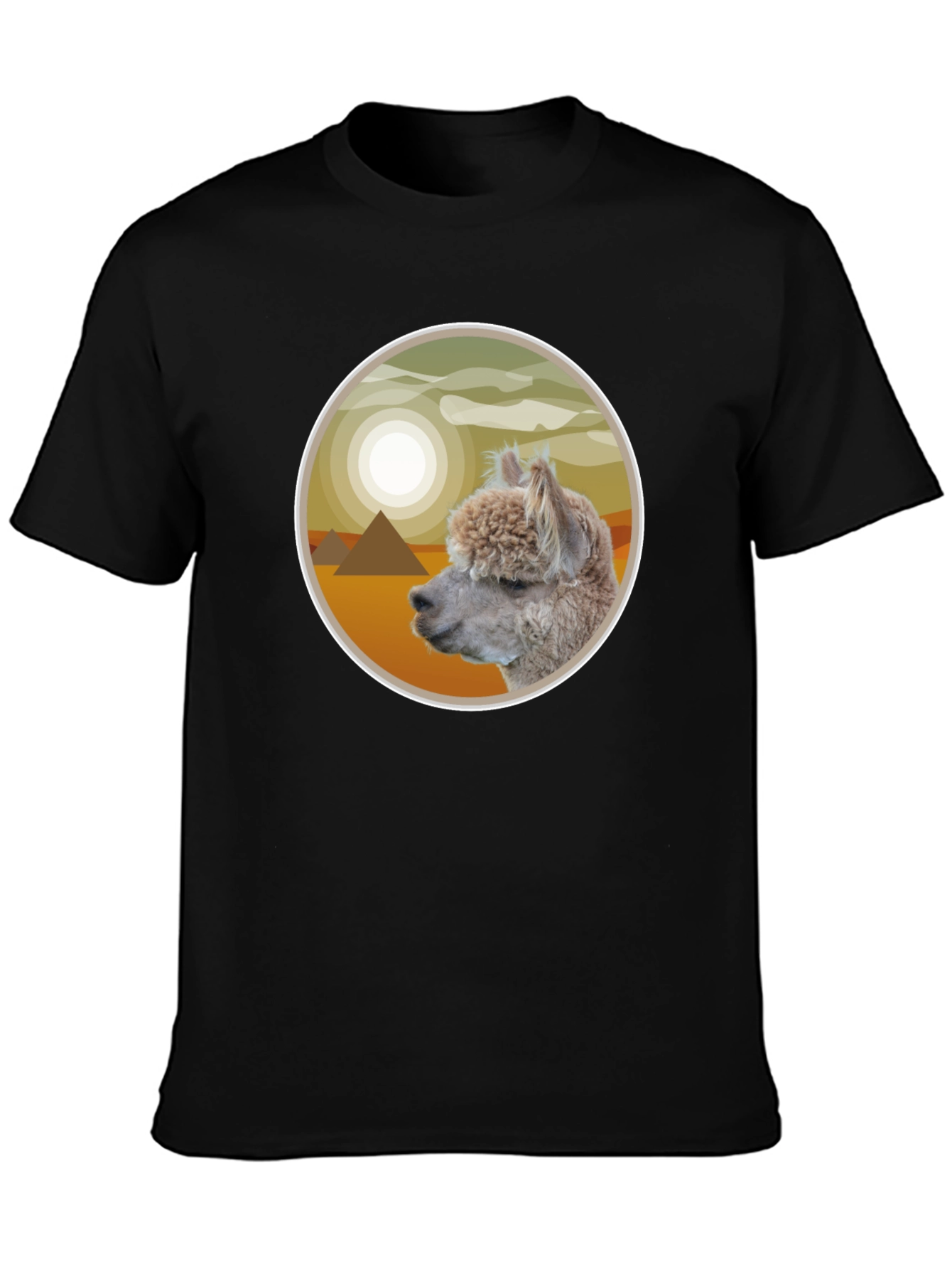 Alpaca Pyramid T-Shirt - Desert Dream Tee