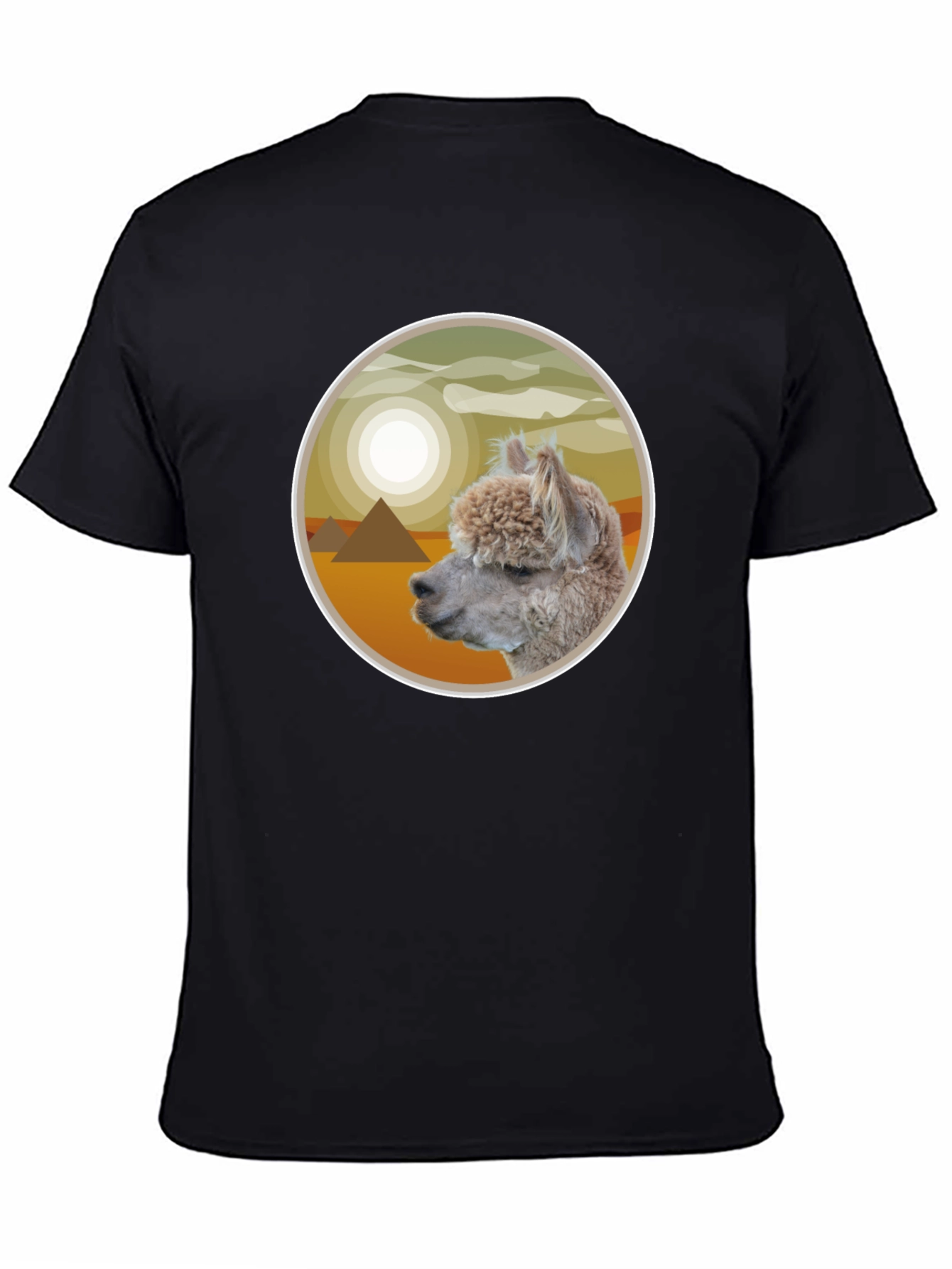 Alpaca Pyramid T-Shirt - Desert Dream Tee