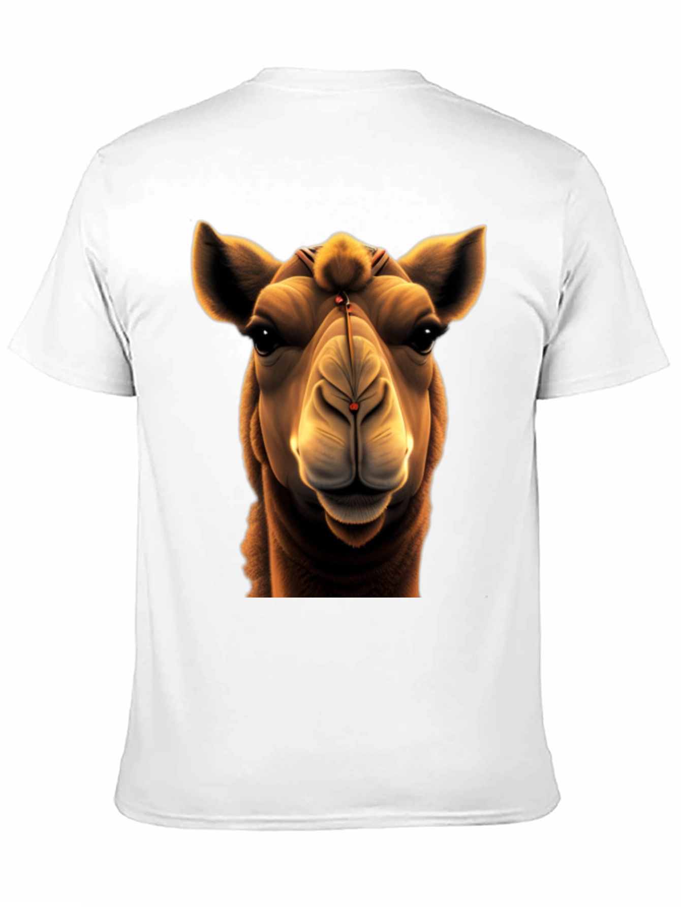Camel Face Graphic T-Shirt - Unisex Cotton Tee