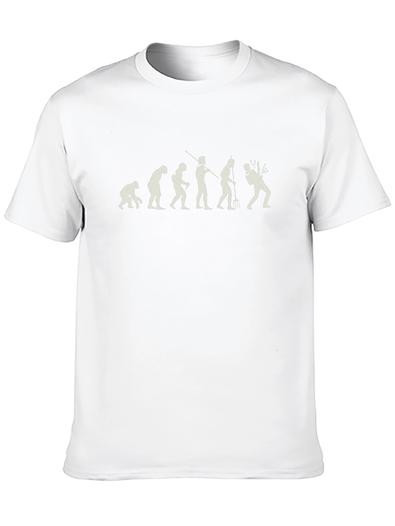 Evolution of Gardening Black T-Shirt