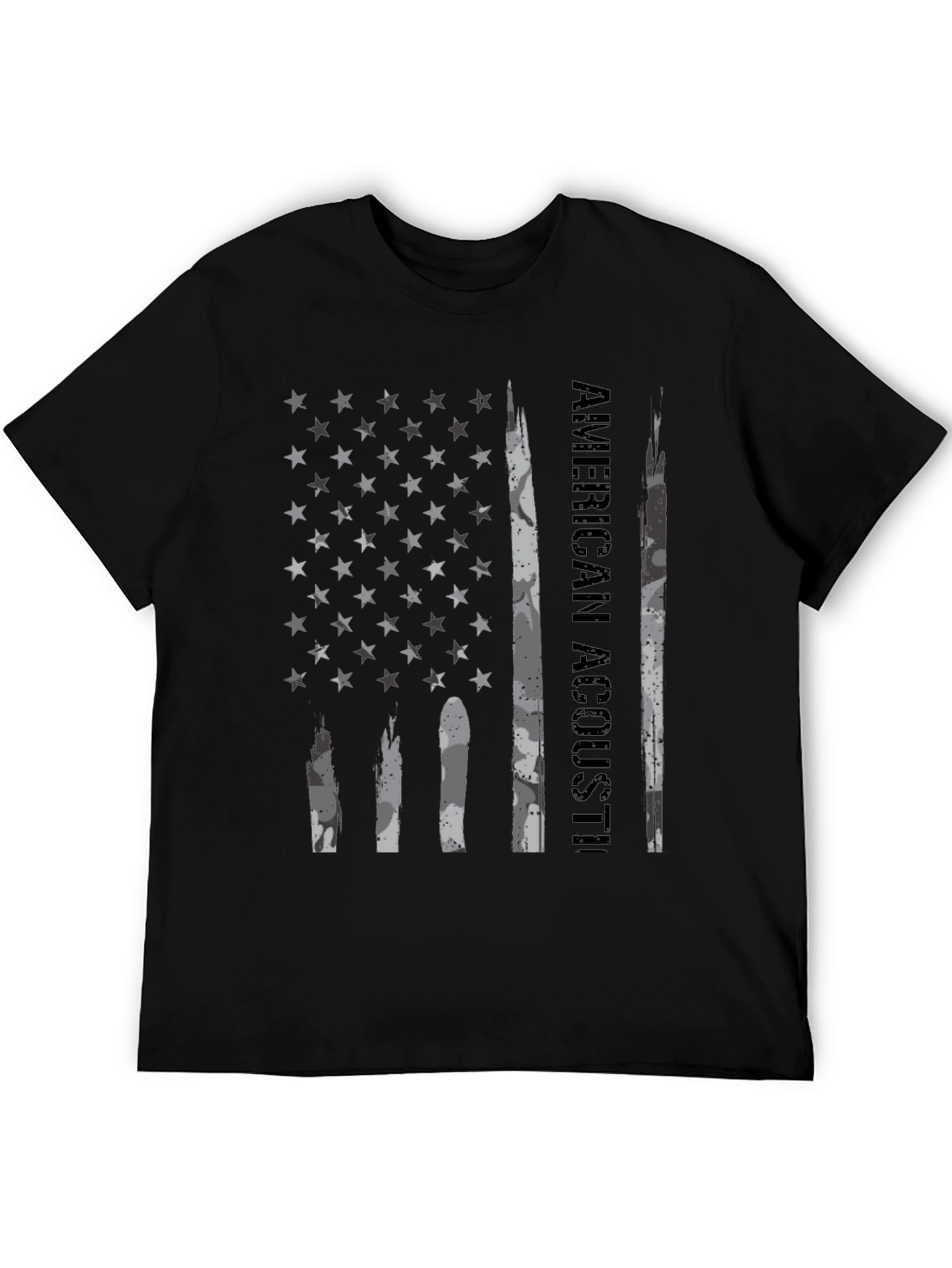 American Acoustic Black Graphic T-Shirt