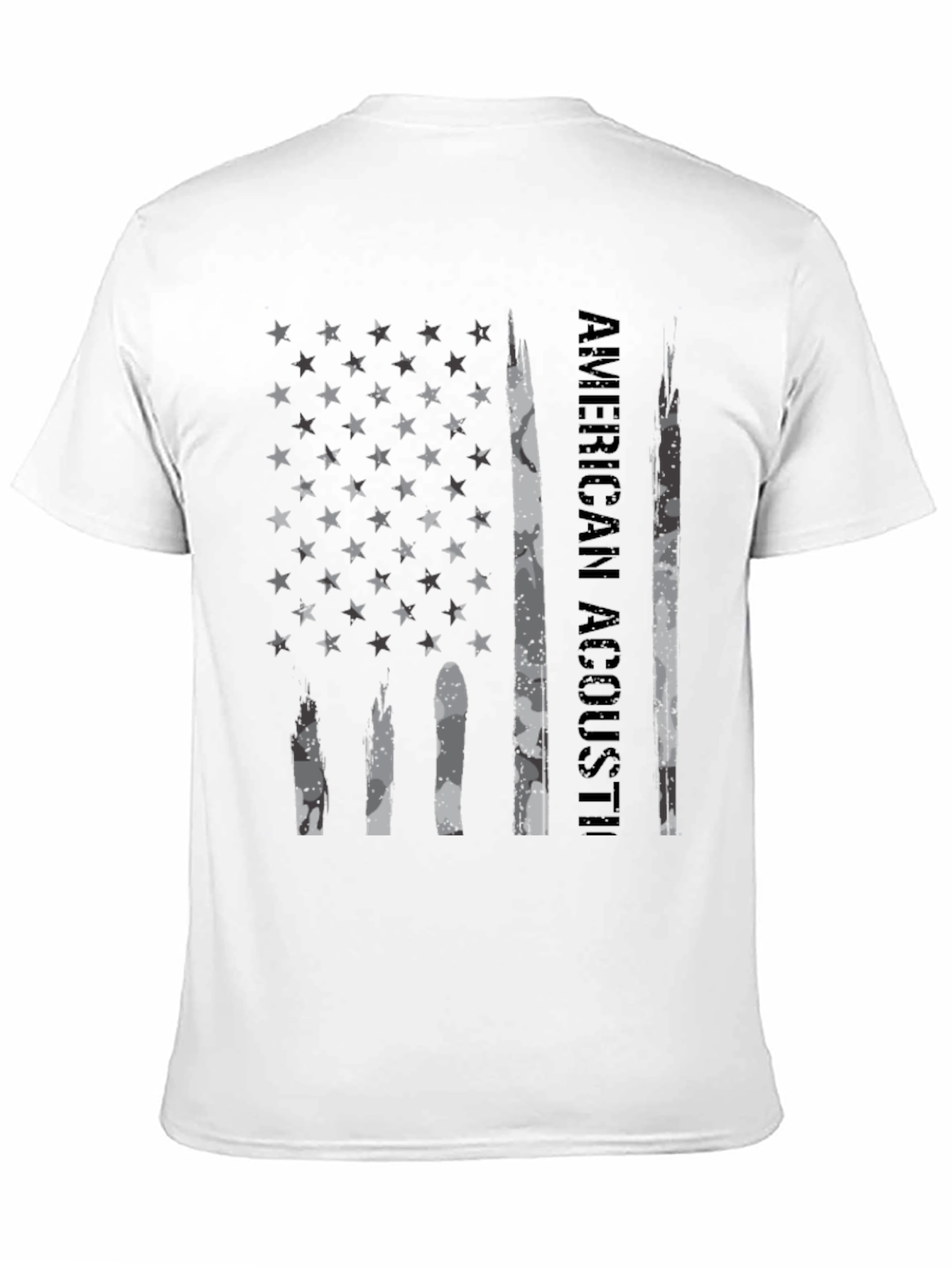 American Acoustic Black Graphic T-Shirt