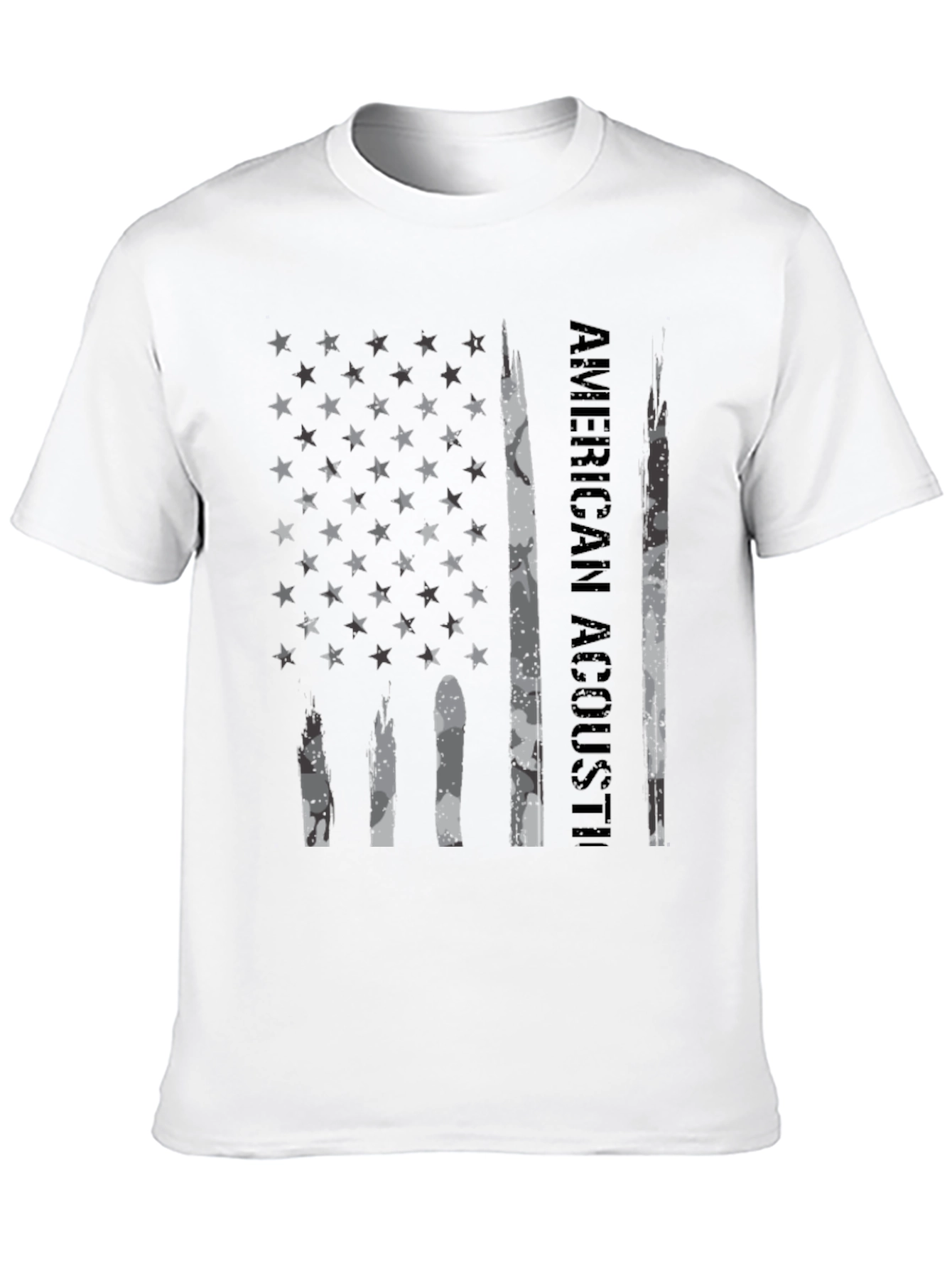American Acoustic Black Graphic T-Shirt