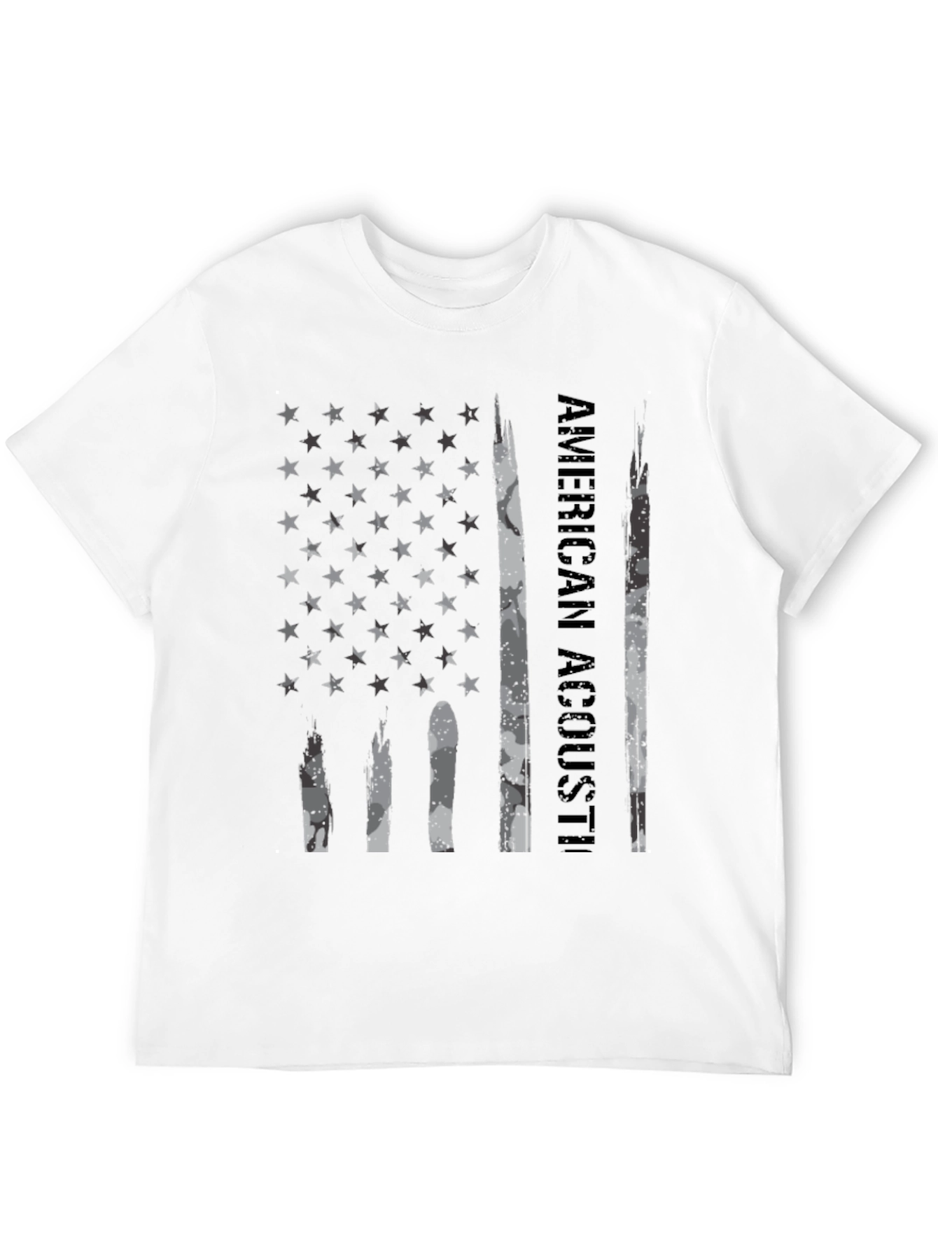 American Acoustic Black Graphic T-Shirt