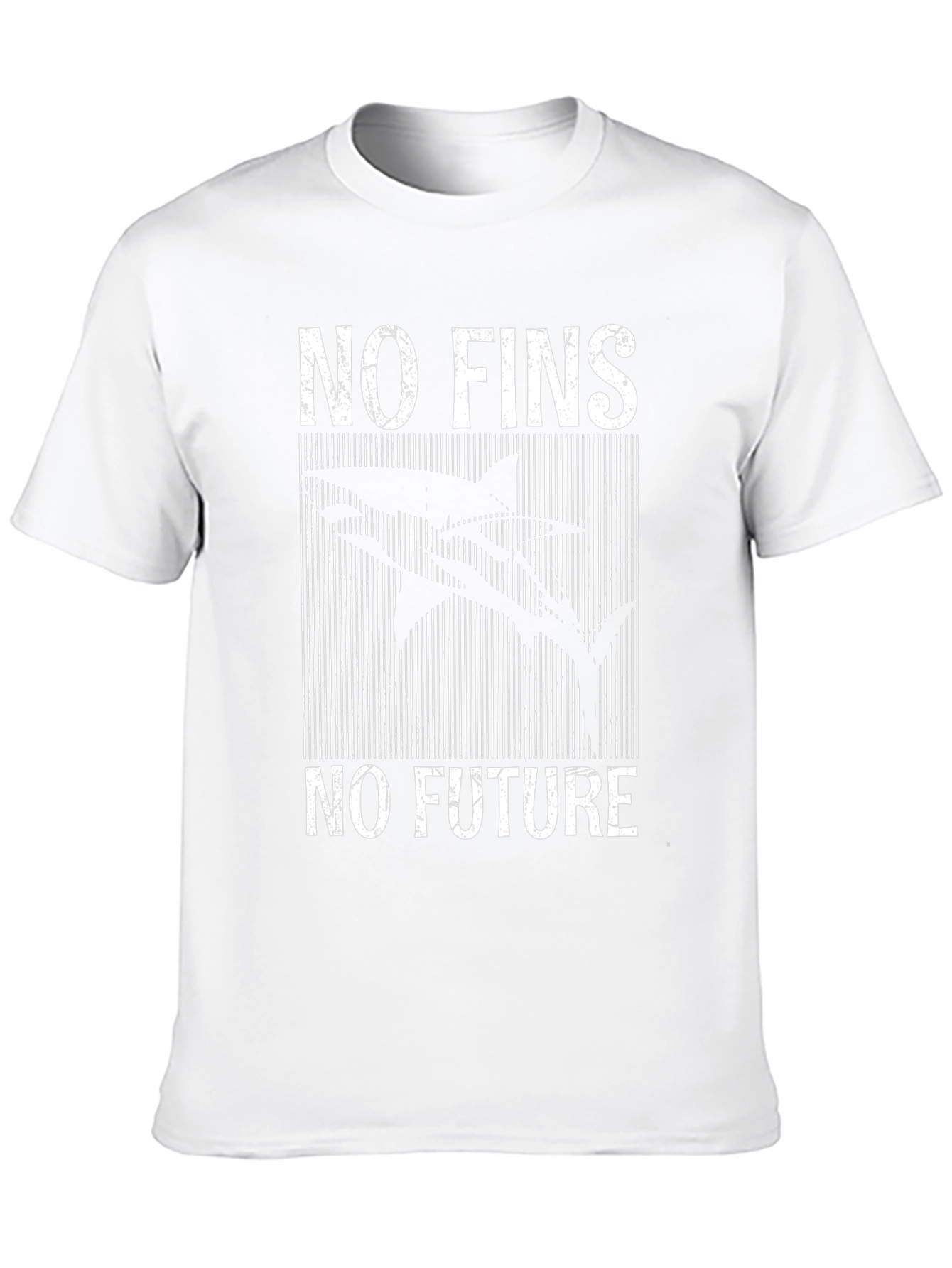 No Fins No Future Graphic Tee - Shark Conservation