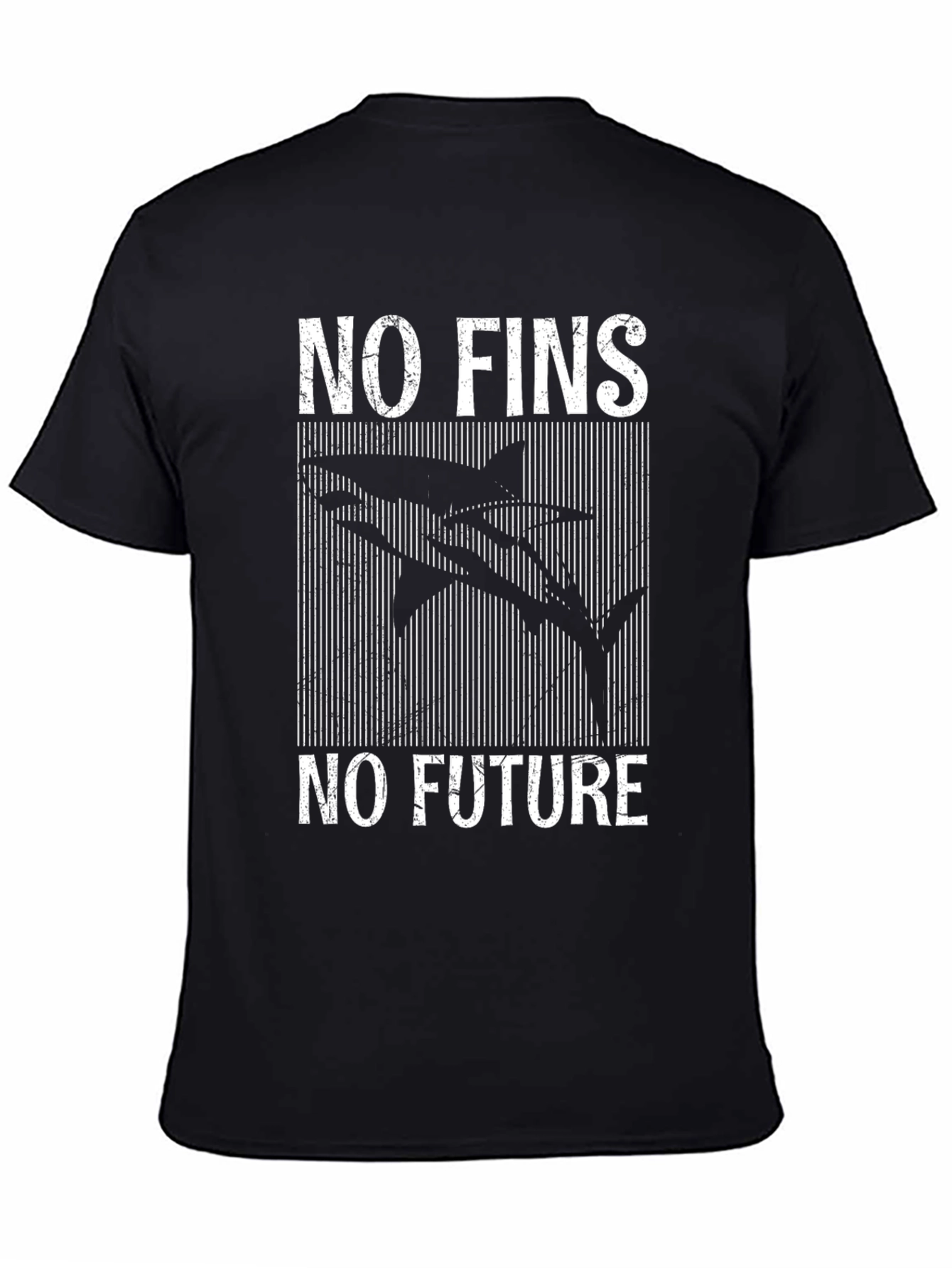 No Fins No Future Graphic Tee - Shark Conservation