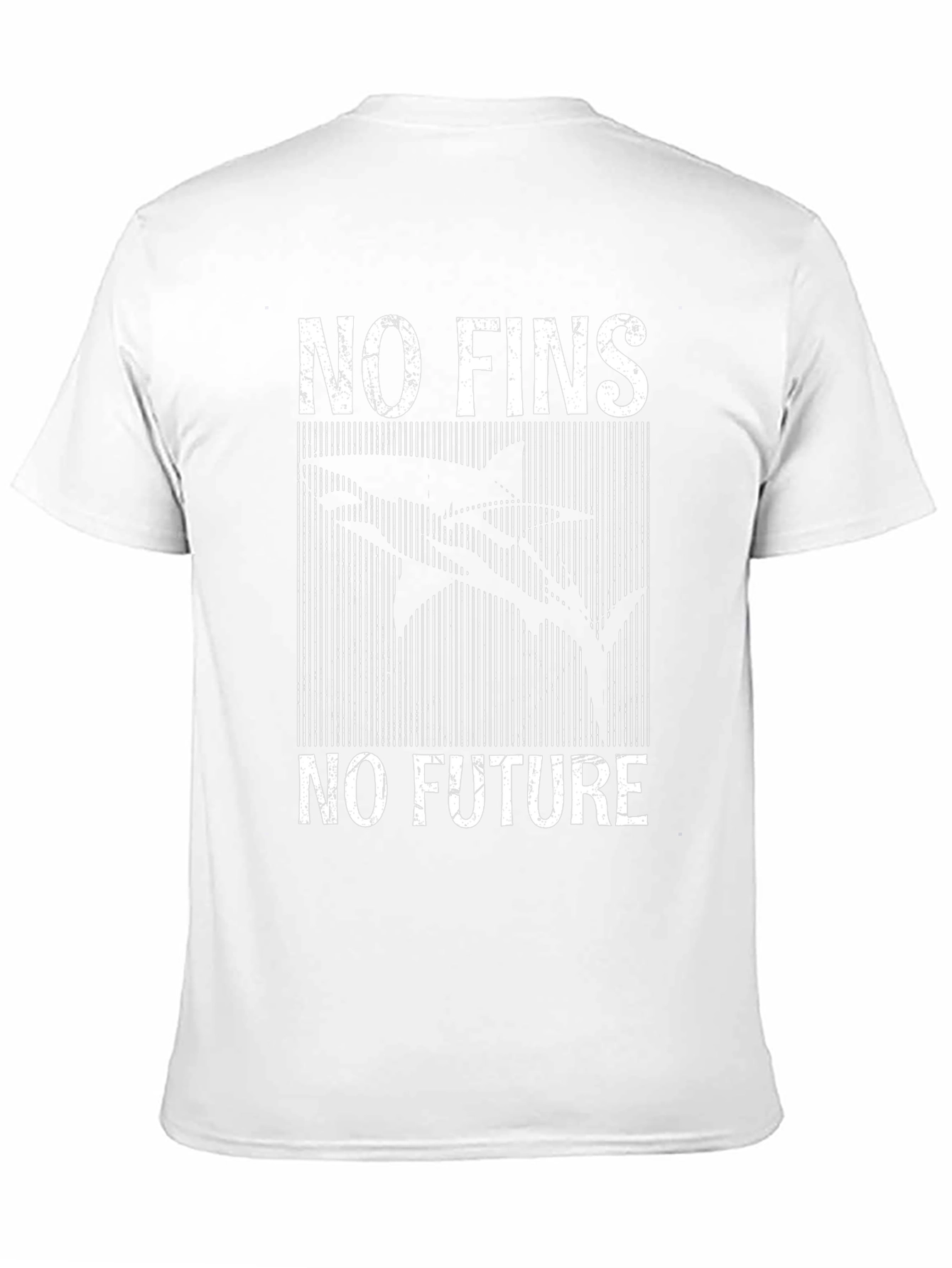 No Fins No Future Graphic Tee - Shark Conservation