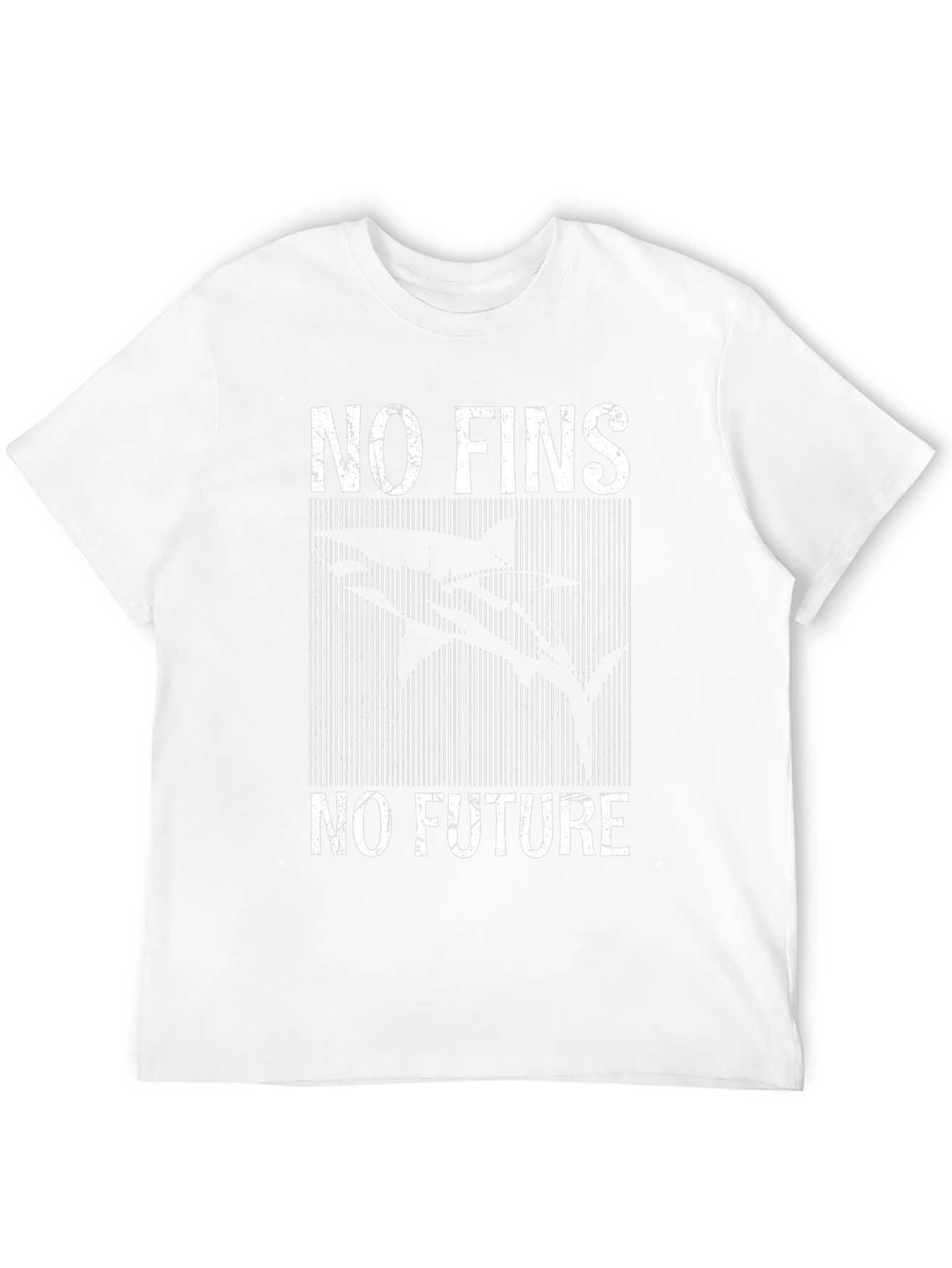 No Fins No Future Graphic Tee - Shark Conservation