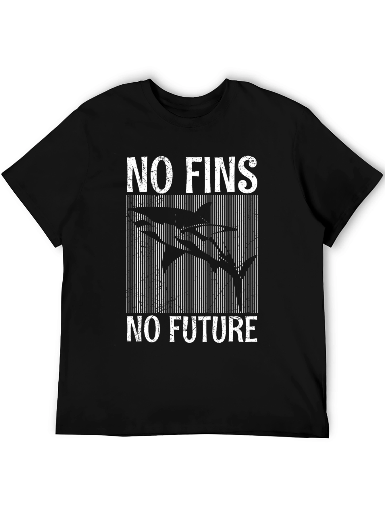 No Fins No Future Graphic Tee - Shark Conservation