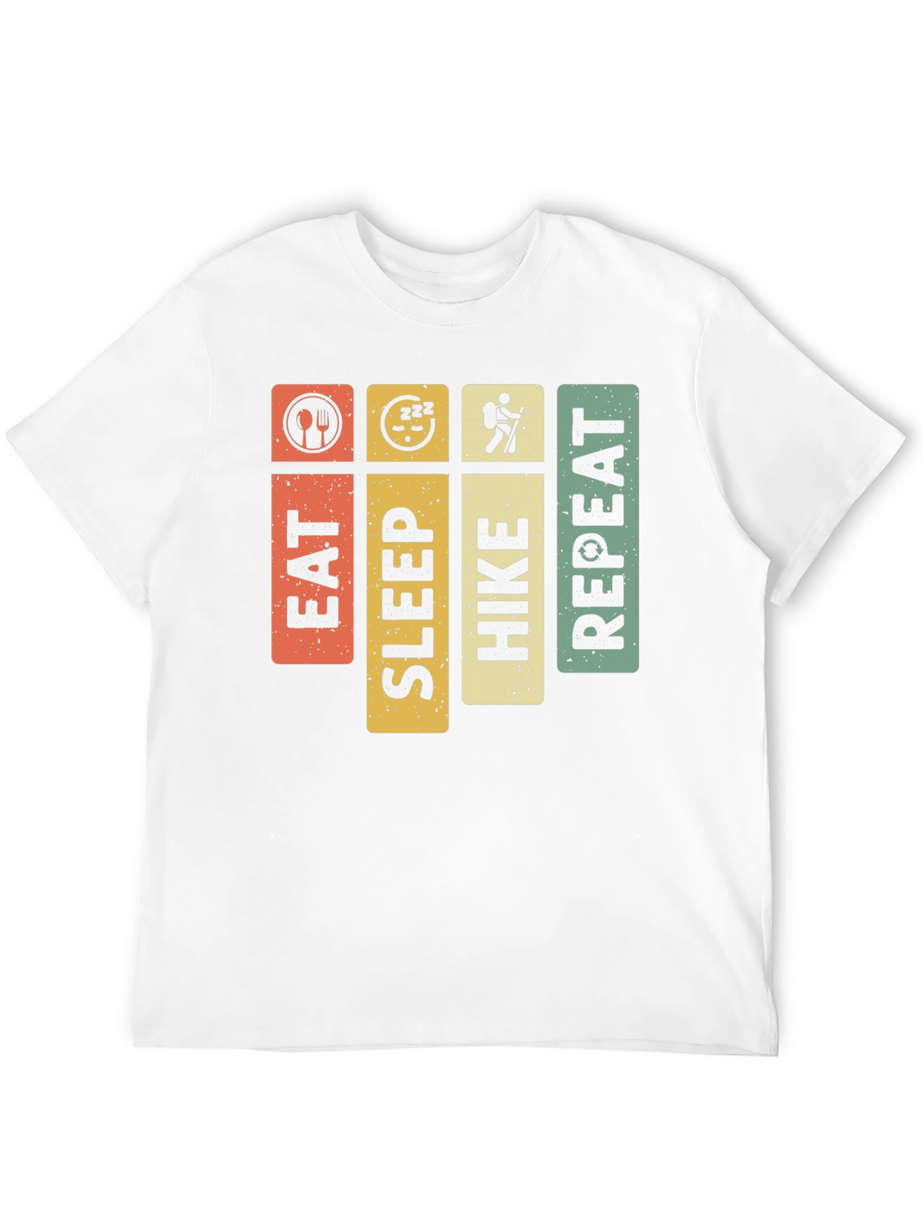 Eat Sleep Hike Repeat T-Shirt - Adventure Tee