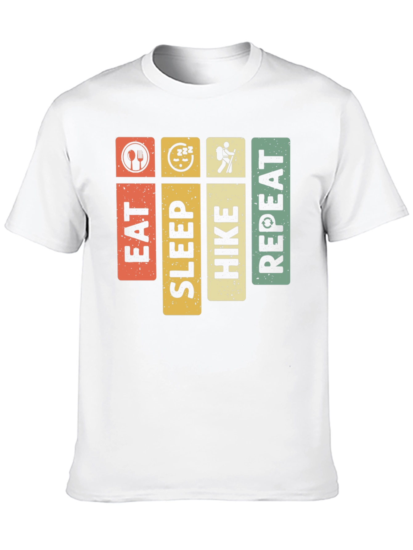 Eat Sleep Hike Repeat T-Shirt - Adventure Tee