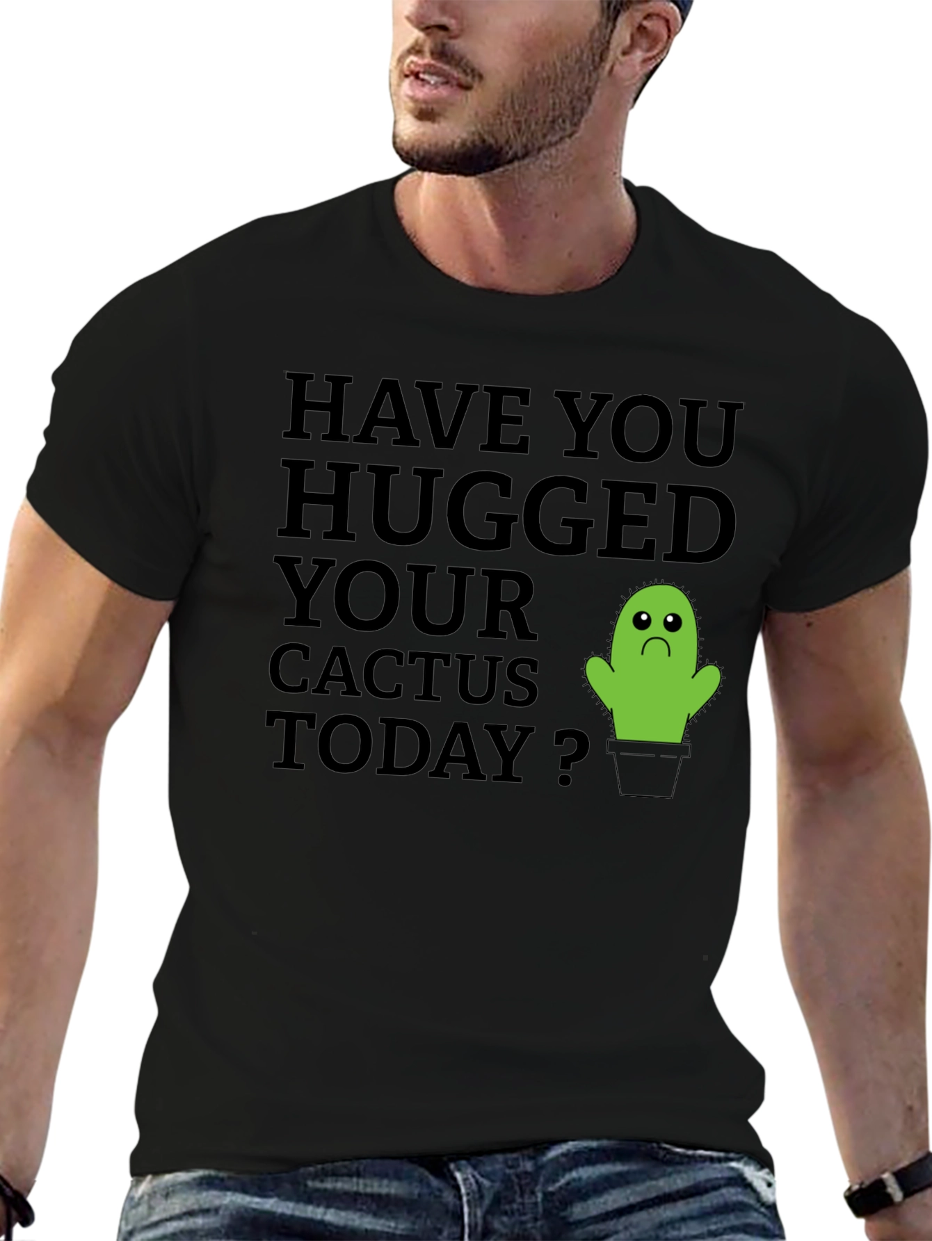 Hug Your Cactus T-Shirt - Soft Cotton Tee