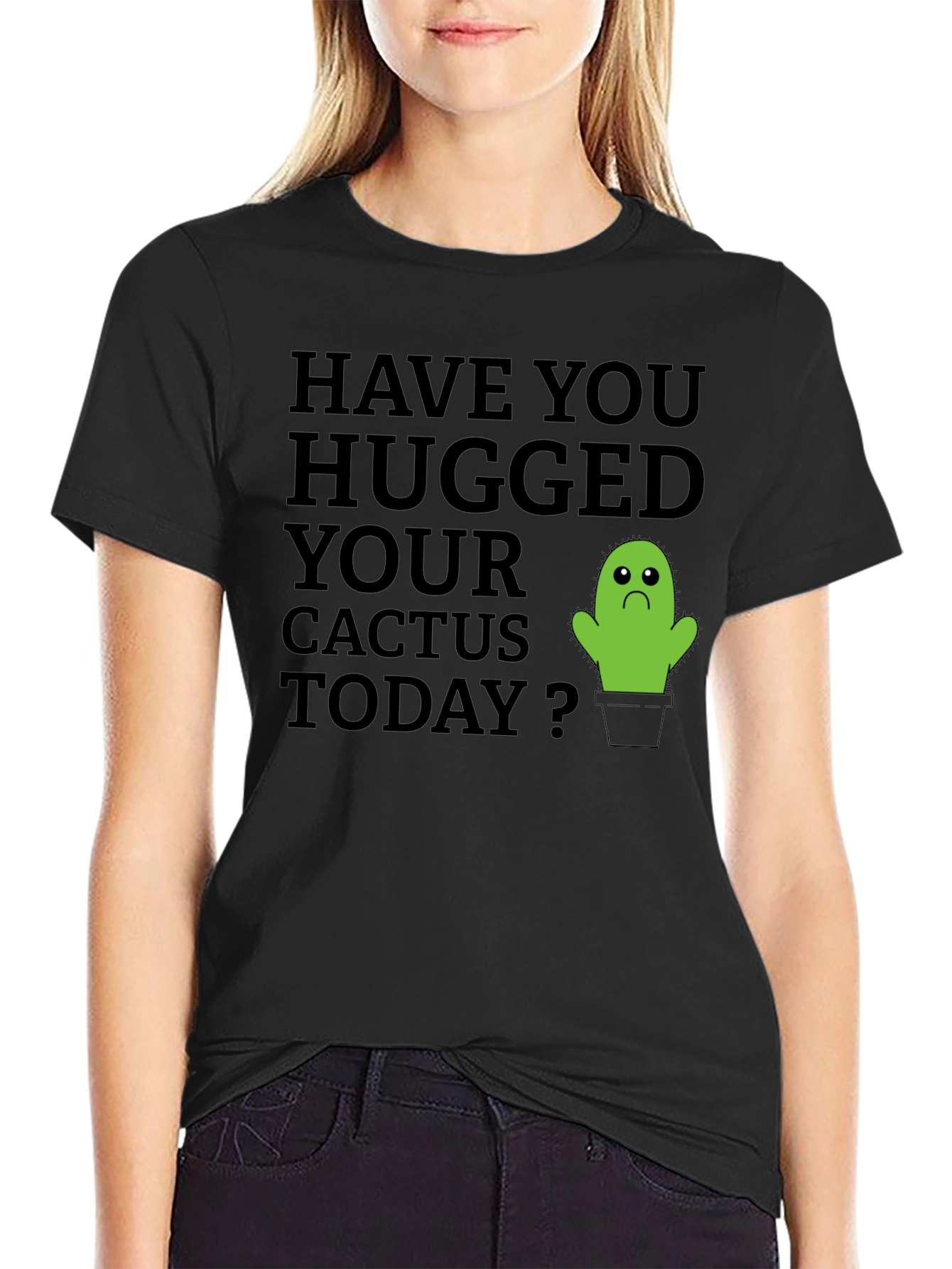 Hug Your Cactus T-Shirt - Soft Cotton Tee