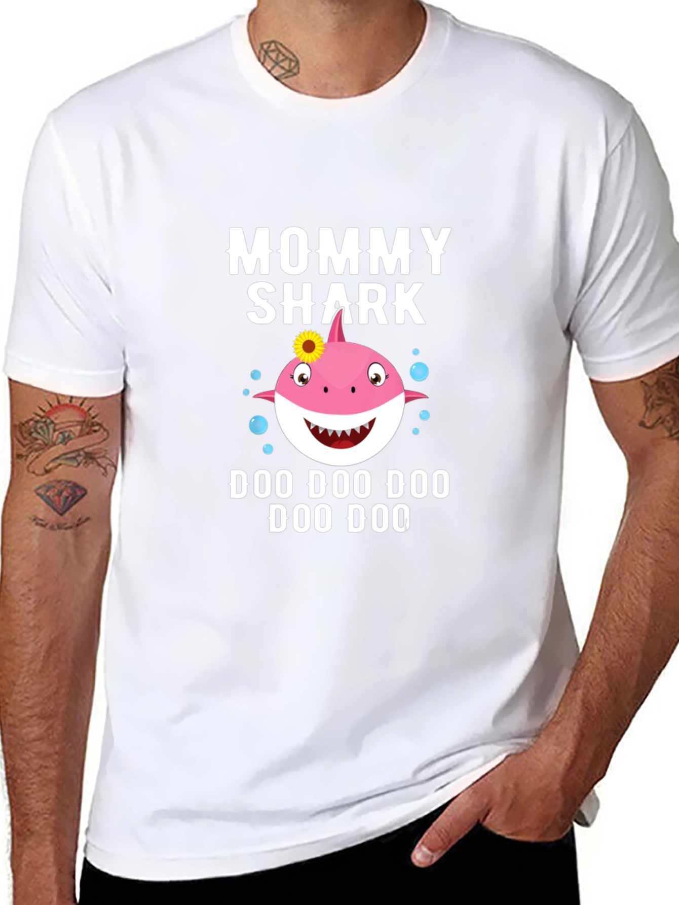Mommy Shark Doo Doo T-Shirt - Fun Family Apparel