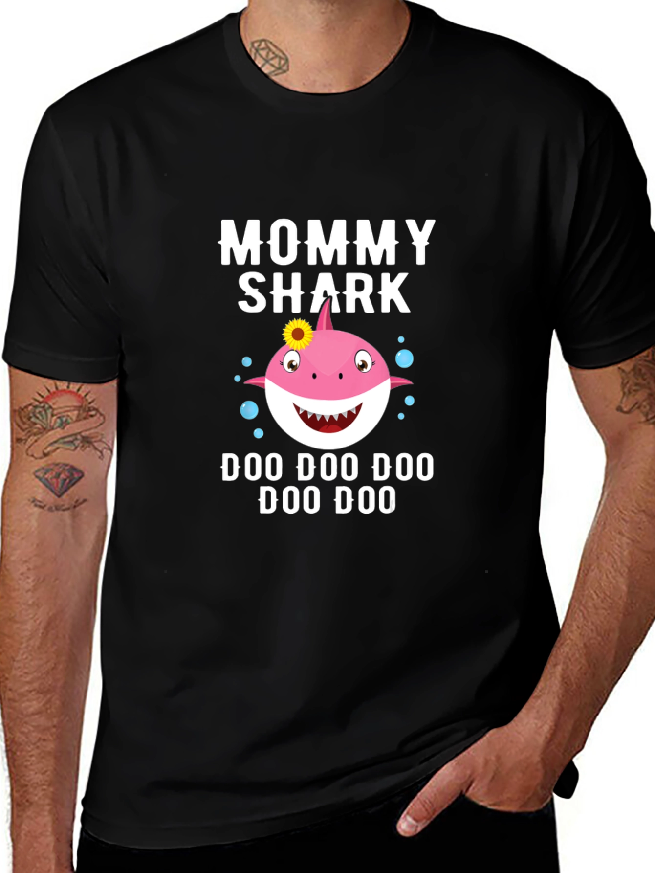 Mommy Shark Doo Doo T-Shirt - Fun Family Apparel