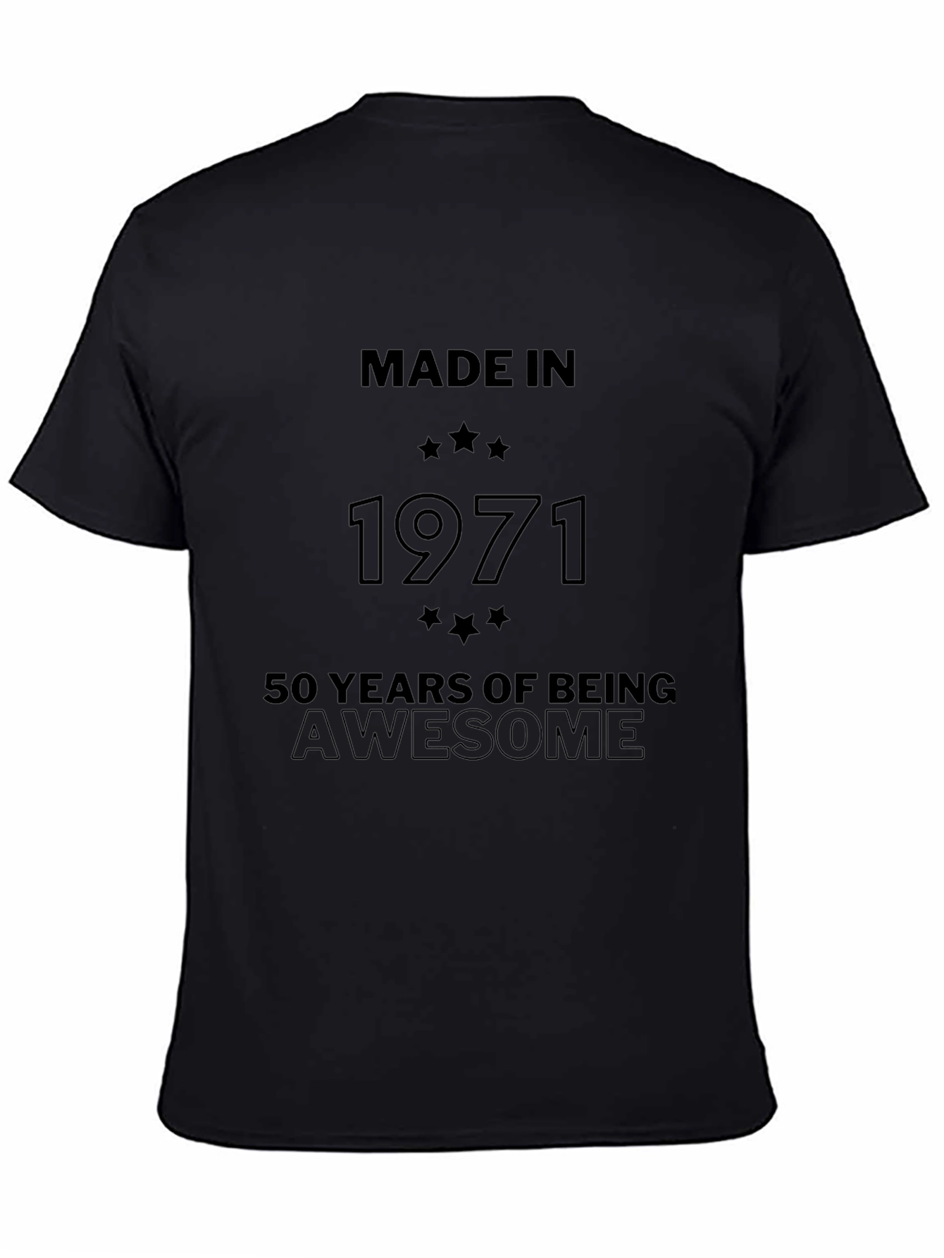 Made in 1971 Awesome 50th Birthday T-Shirt