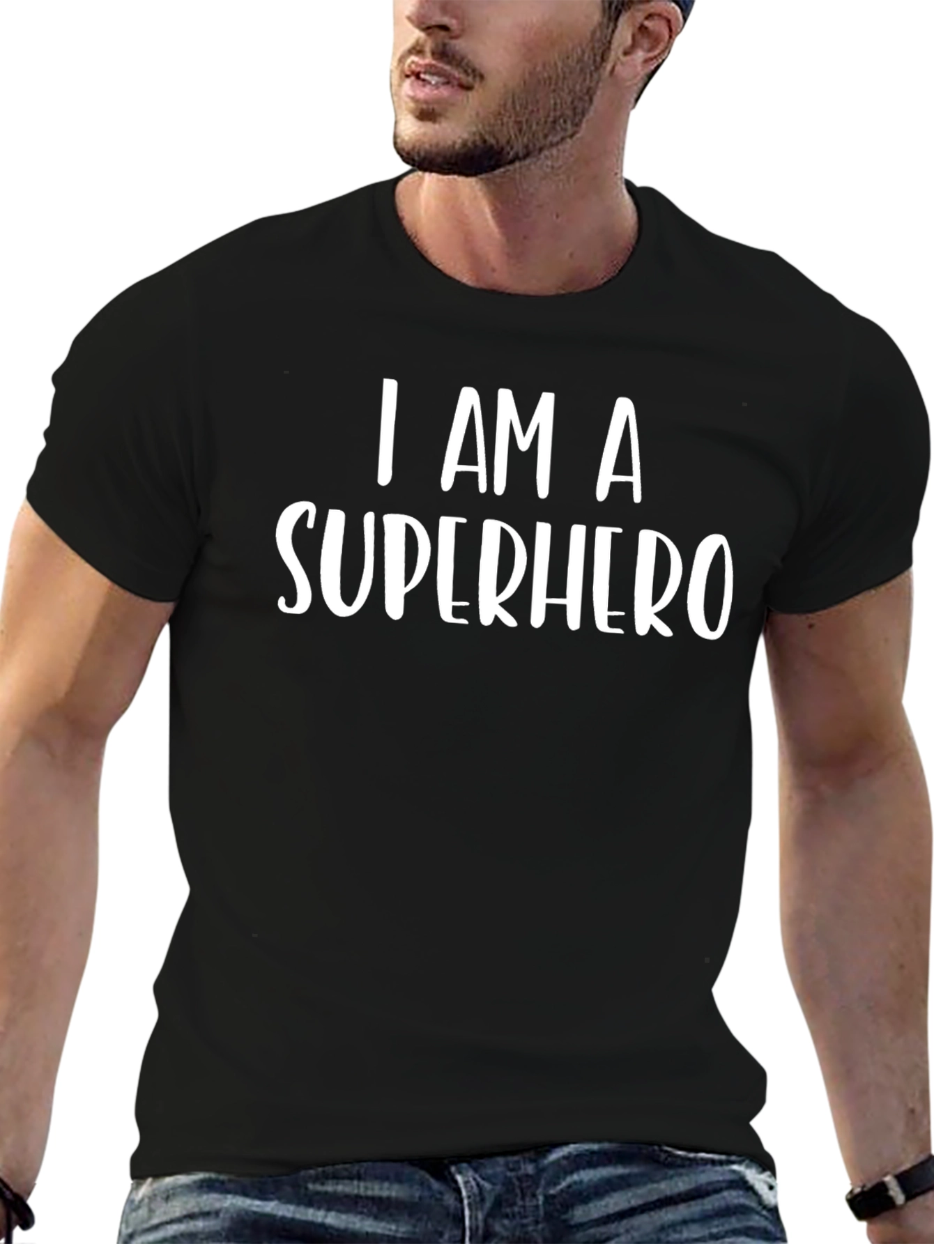I Am a Superhero Graphic Tee - Menswear