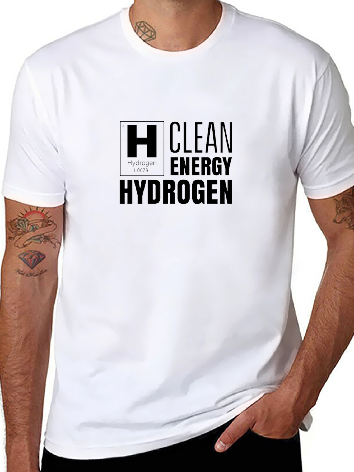Hydrogen Clean Energy Graphic Tee