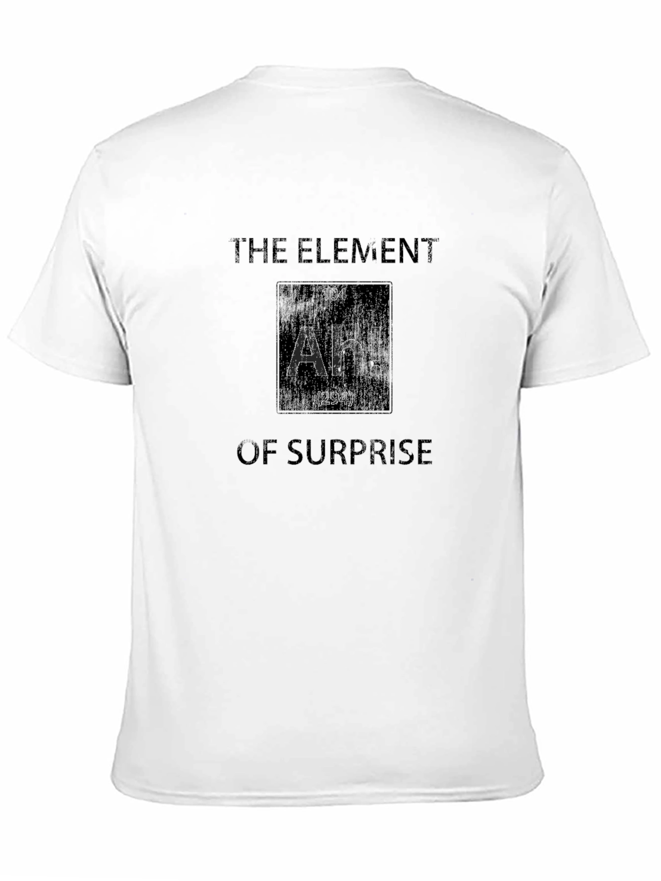 The Element of Surprise - Ah! Black T-Shirt