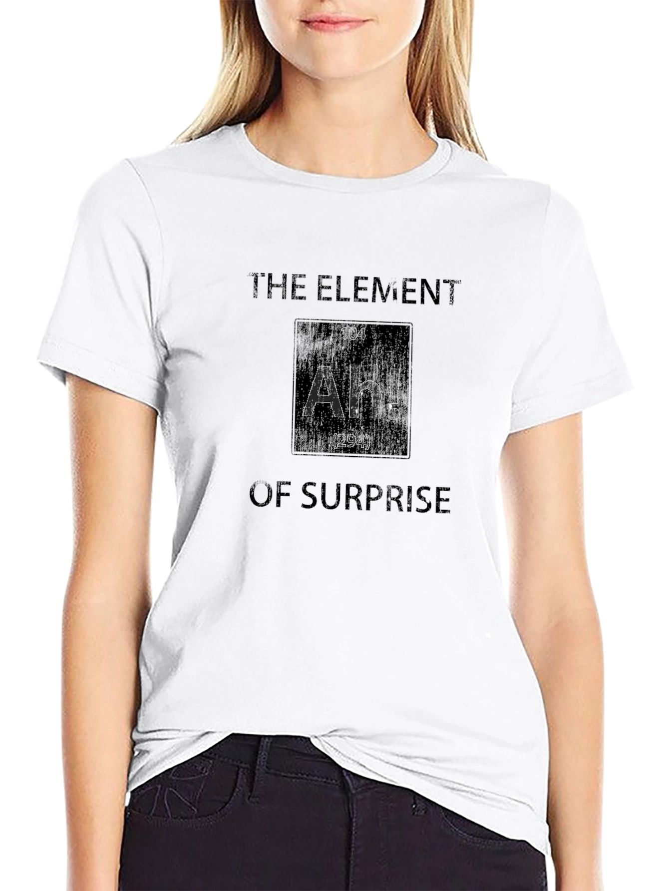 The Element of Surprise - Ah! Black T-Shirt