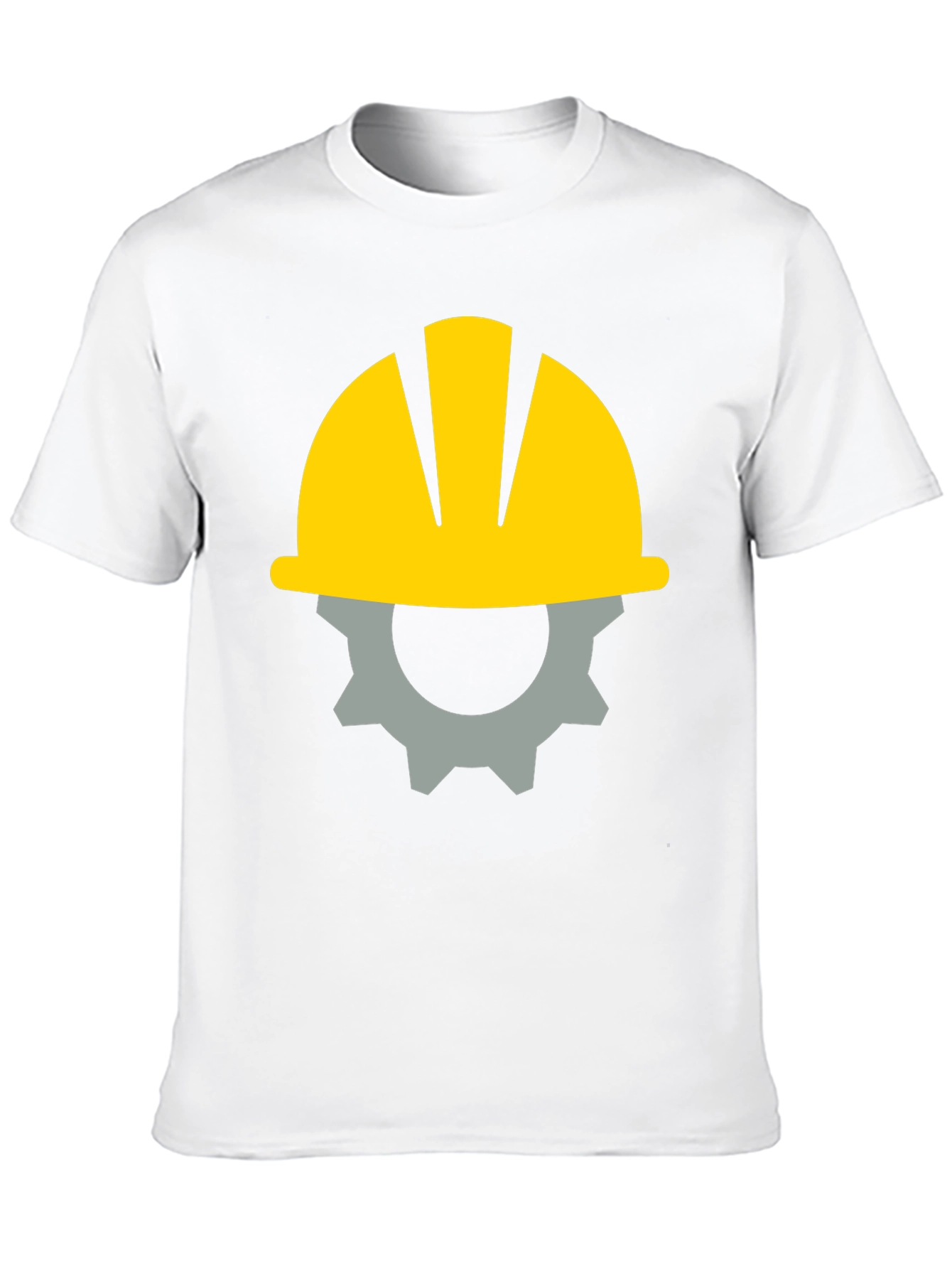 Construction Worker Graphic Tee - Black