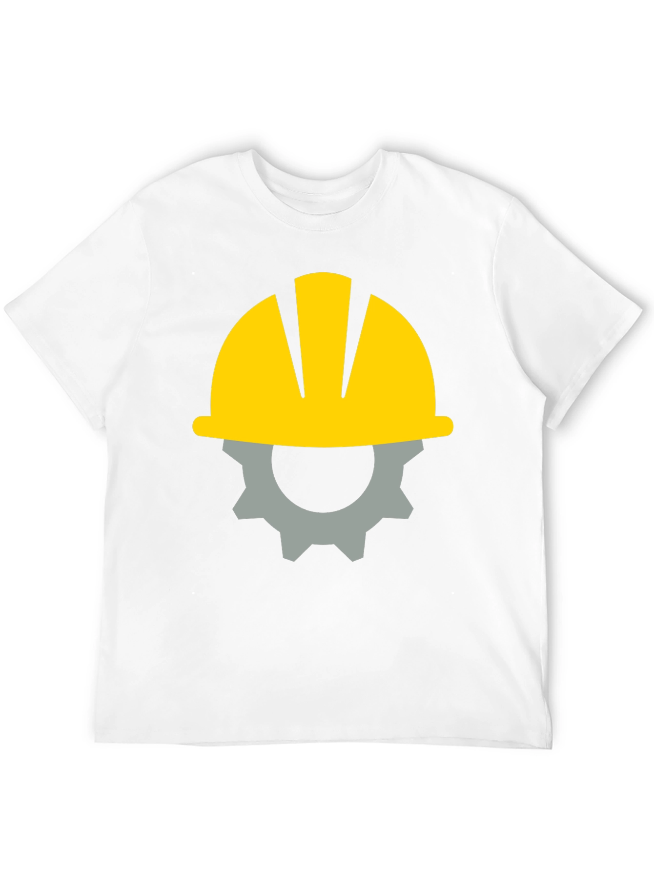 Construction Worker Graphic Tee - Black