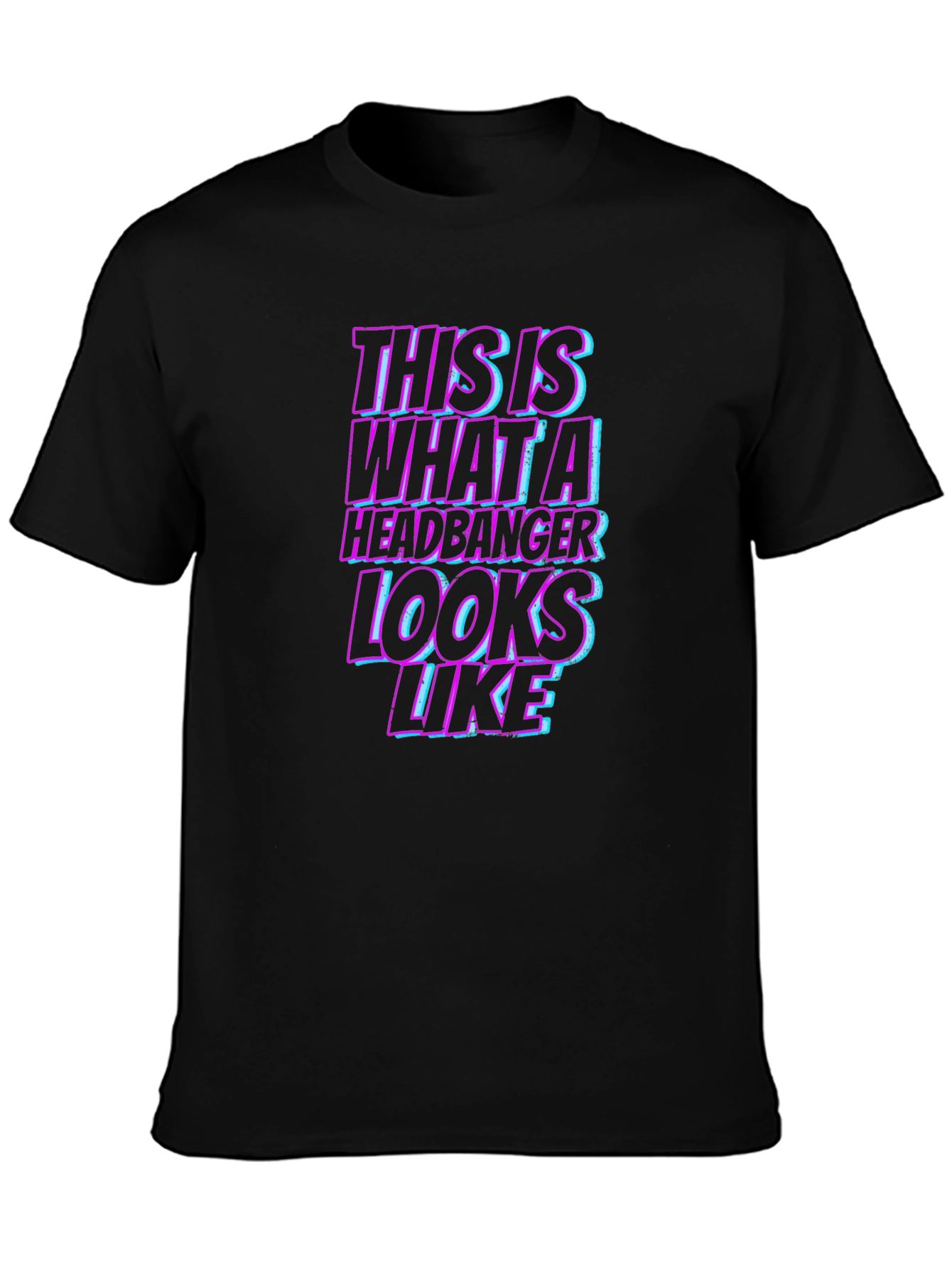 Headbanger Graphic Tee - Rock Music Shirt