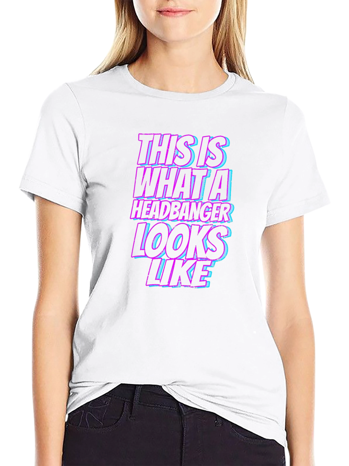Headbanger Graphic Tee - Rock Music Shirt
