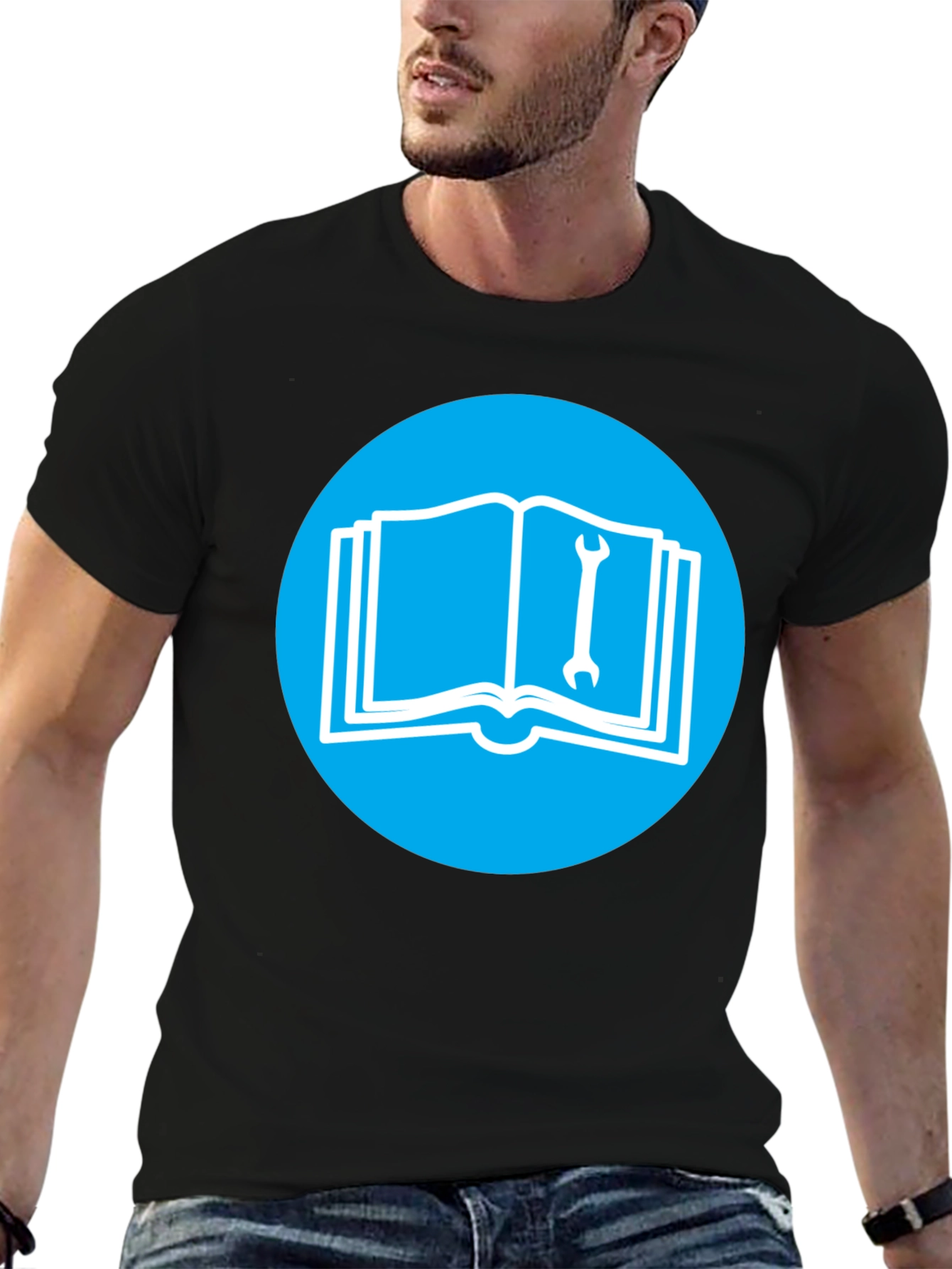 Mechanics Manual T-Shirt - Round Graphic Tee