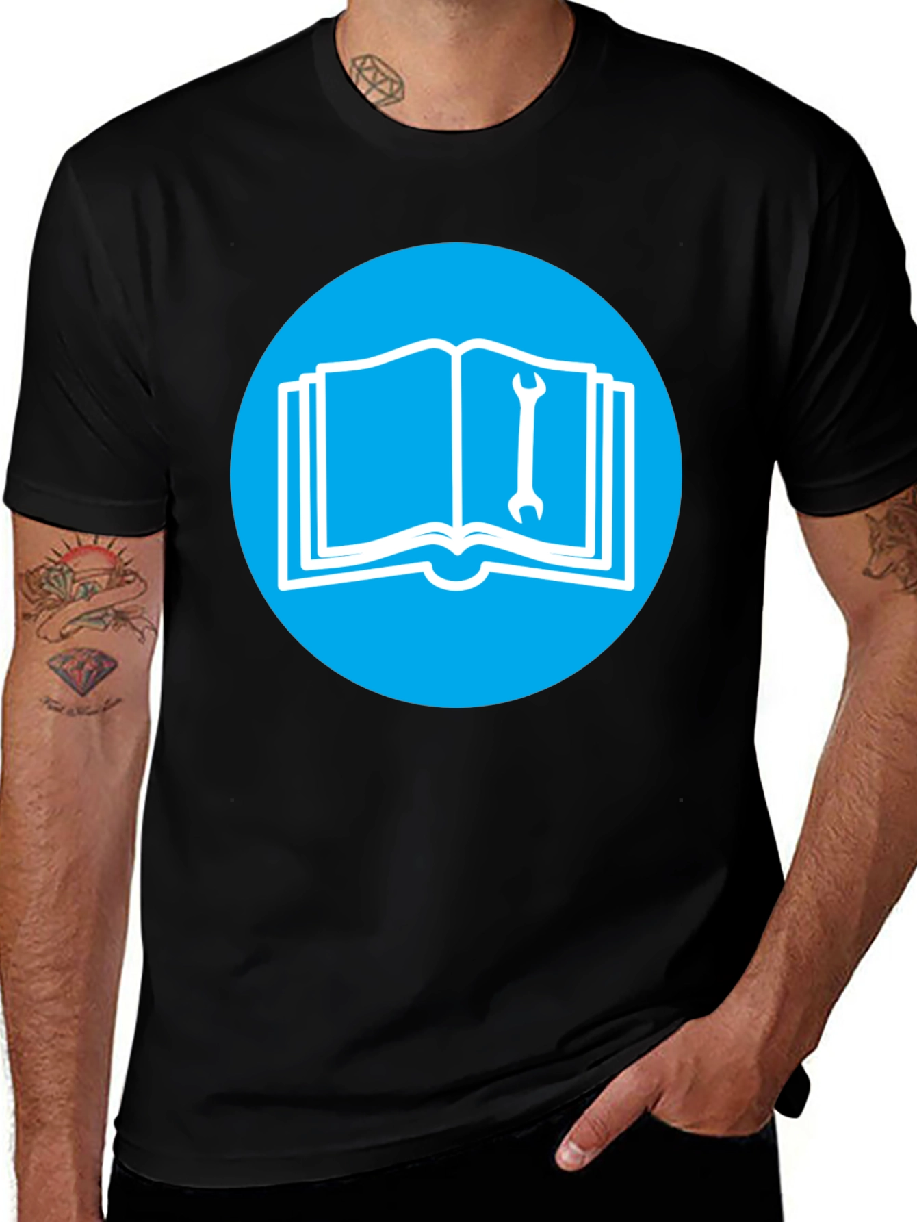 Mechanics Manual T-Shirt - Round Graphic Tee