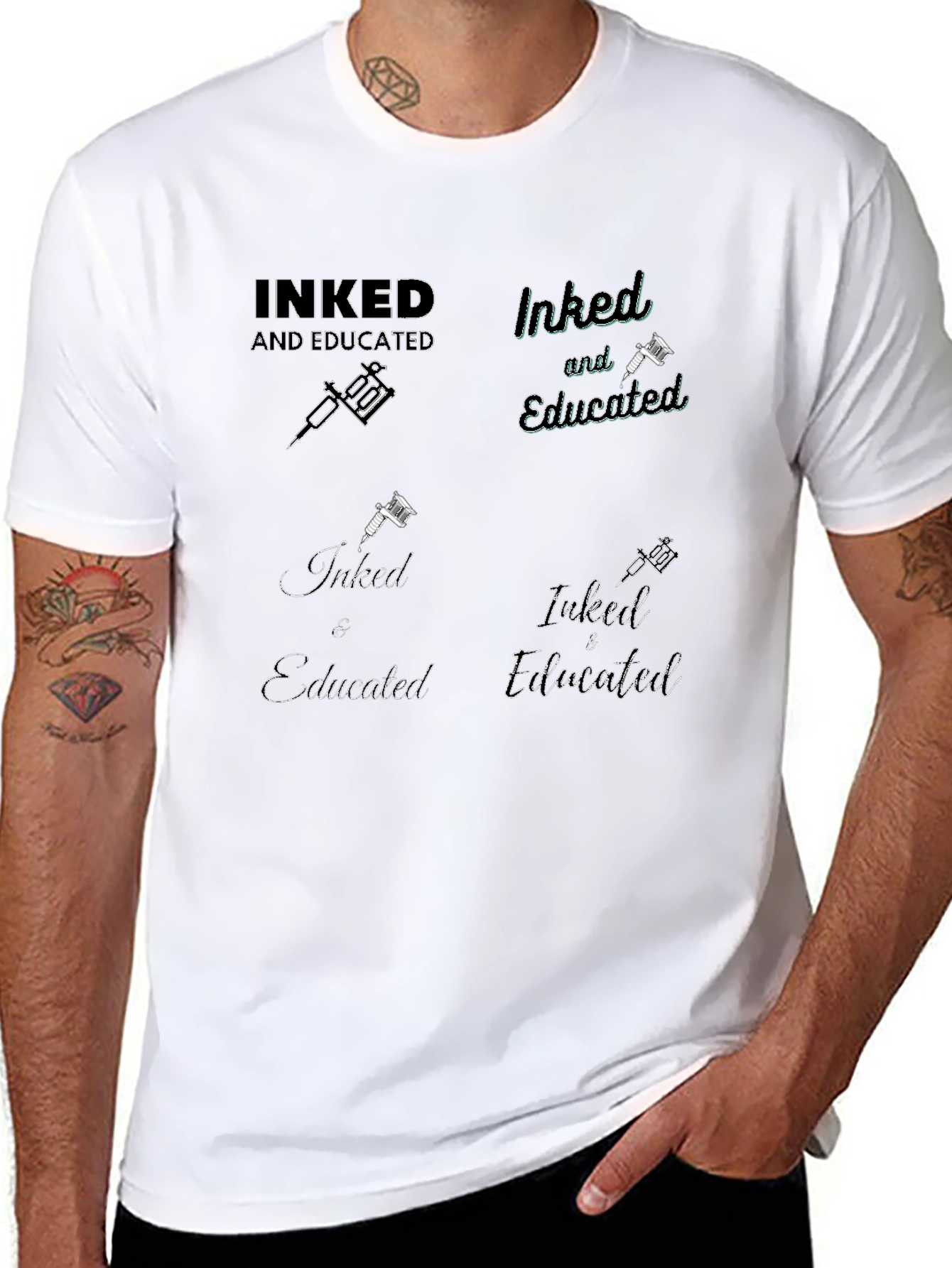 Inked & Educated Graphic Tee